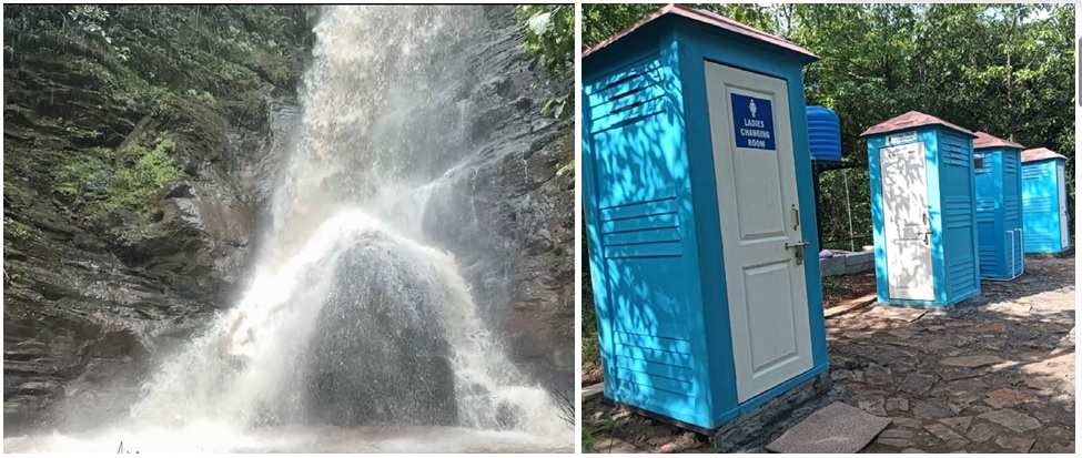 Sattari waterfalls attract tourists as new facilities improve monsoon experience