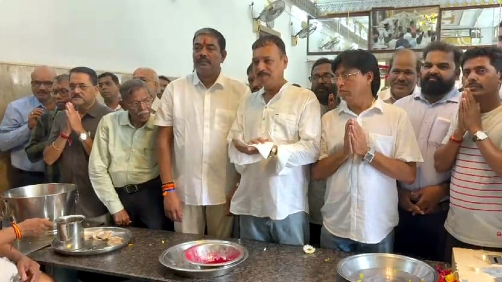 Saptah preparations begin with traditional prayers