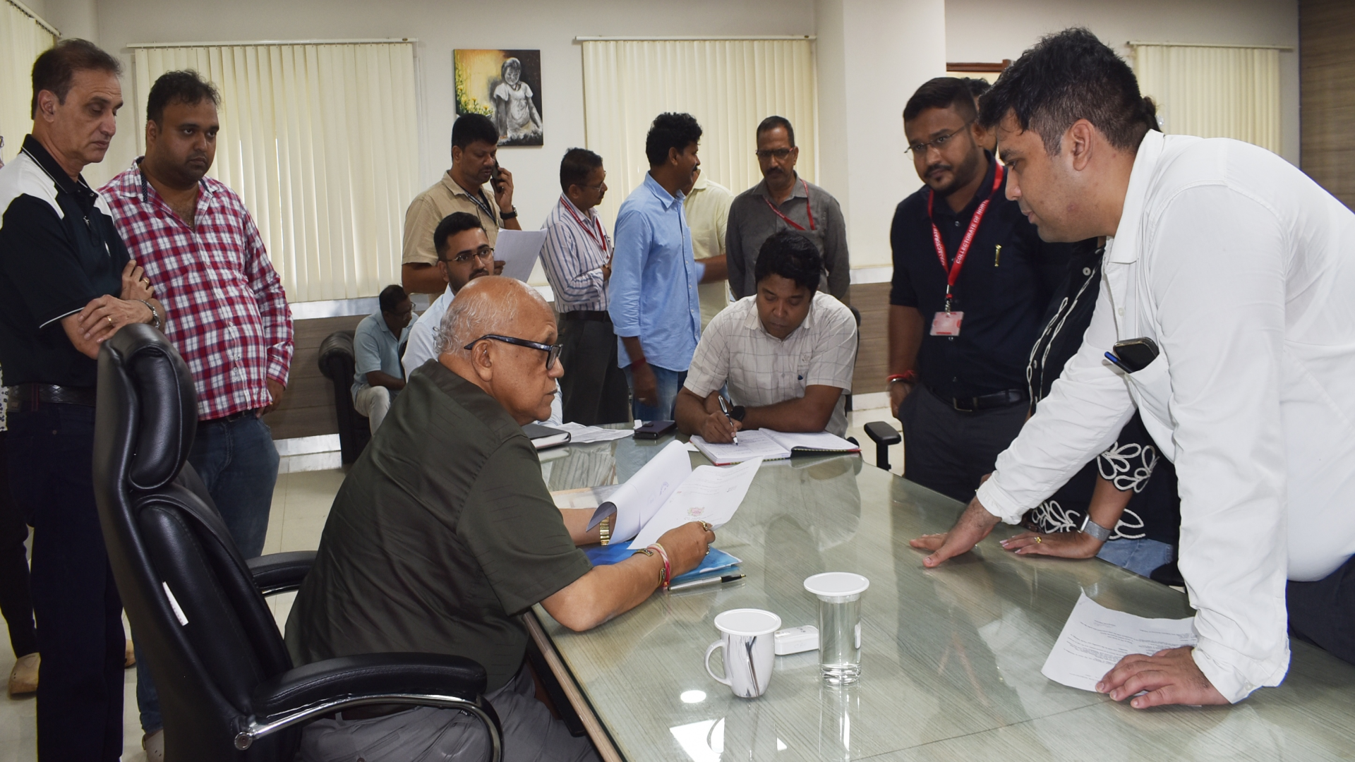 Minister reviews security at Lohia Maidan, Sonsodo