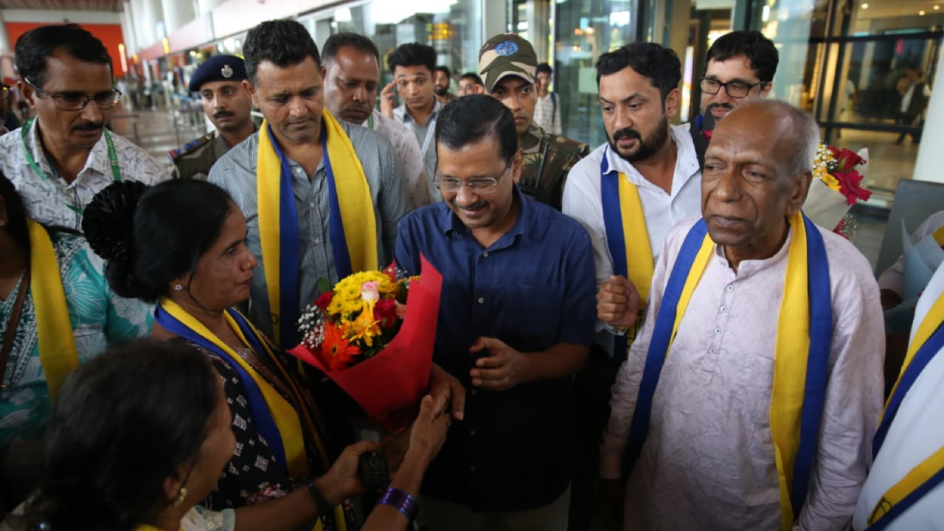 Kejriwal arrives on 3-day visit to Goa