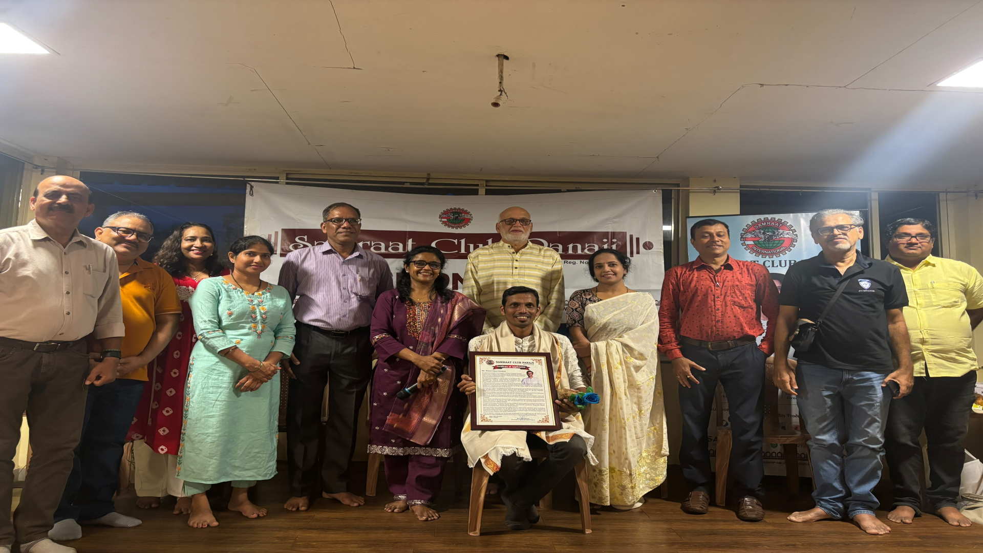 Samraat Club marks Gomant Rangbhumi Din in Panaji