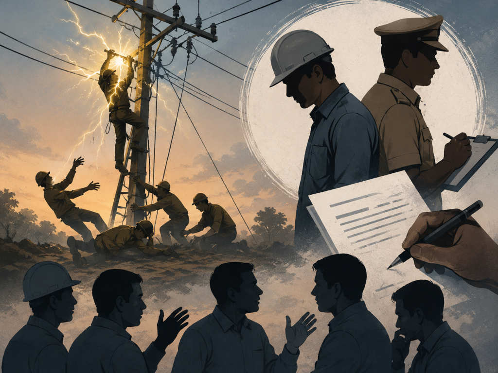 Police case against junior engineer irks Electricity Dept colleagues