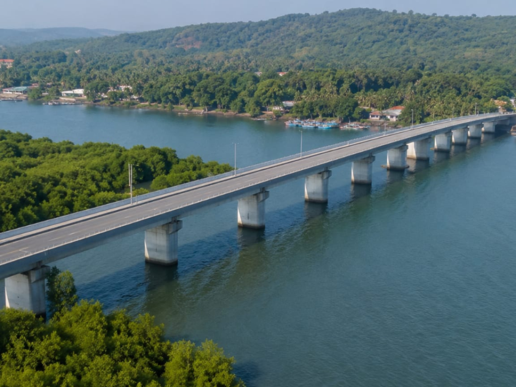 Farmers elated as new Borim bridge hits pause