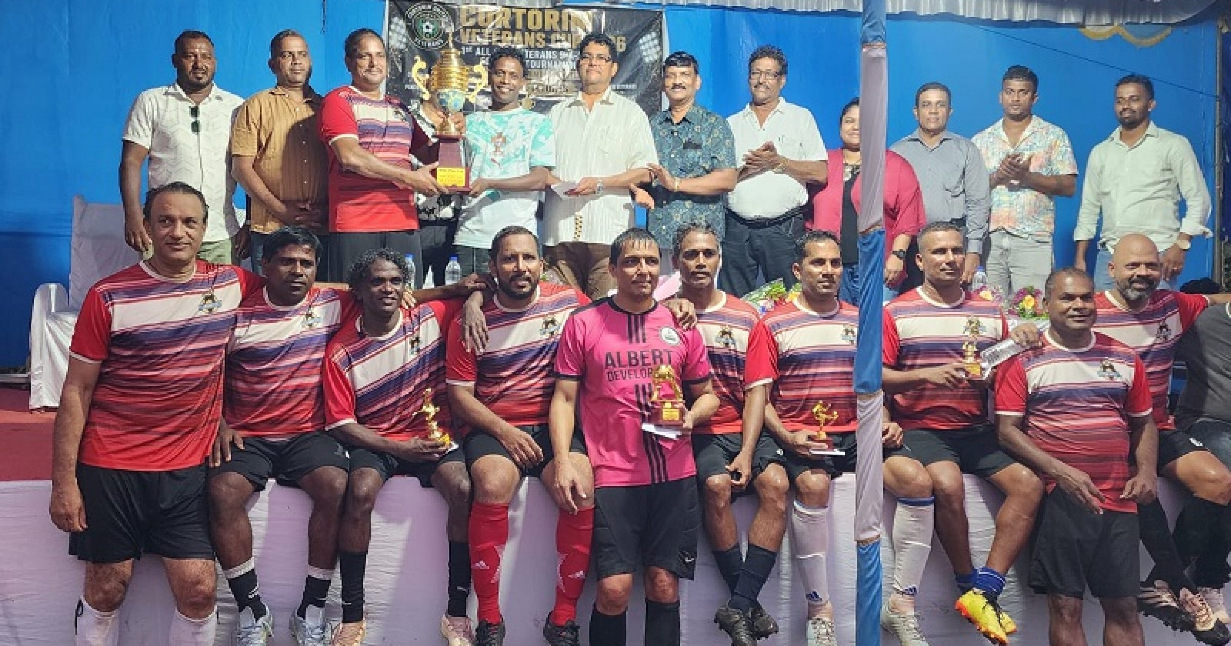 Santa Cruz Veterans edge Quepem on penalties to lift Curtorim Veterans Cup