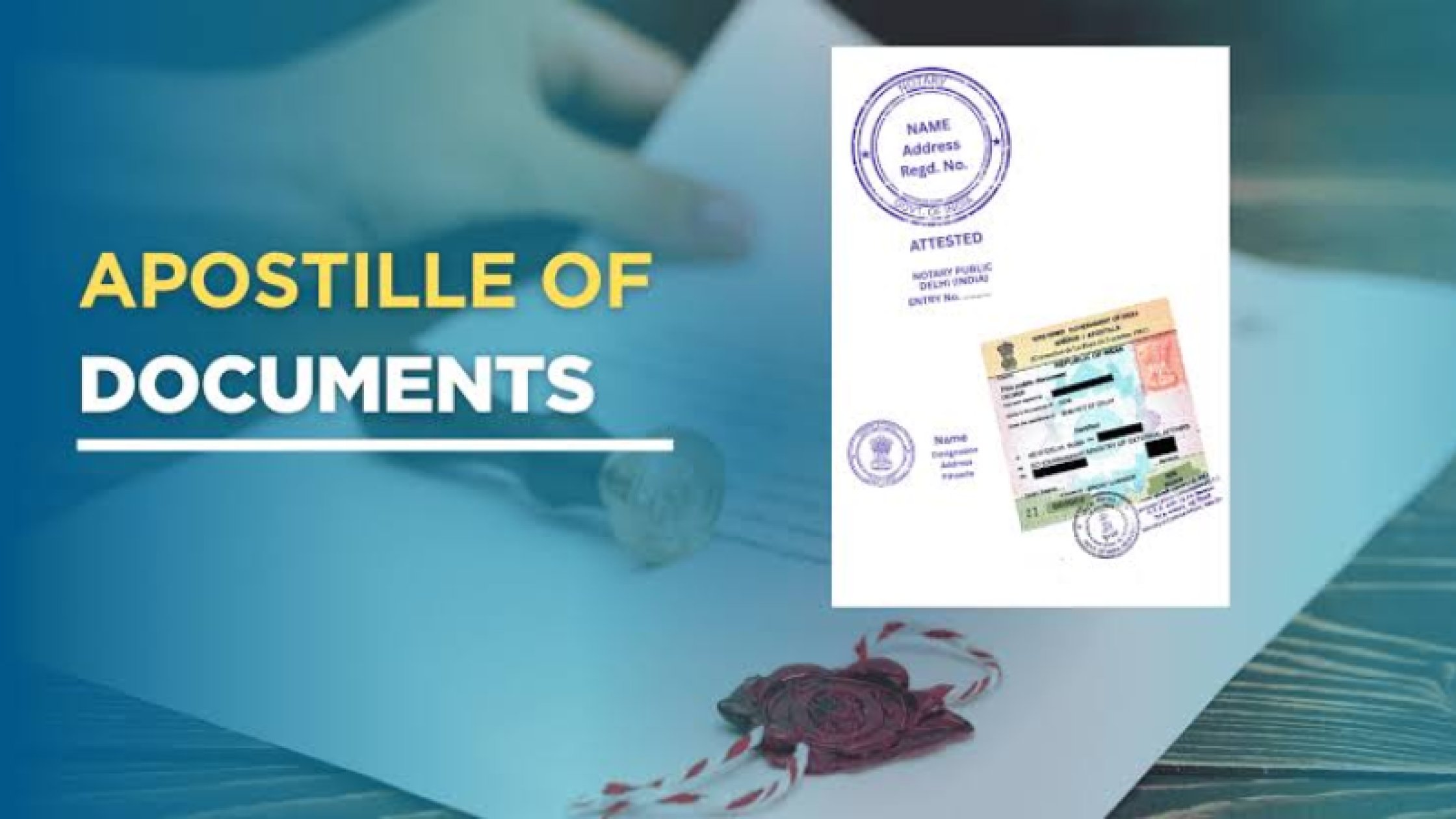 Govt notifies SOP for pre-authentication of documents for Apostille documents
