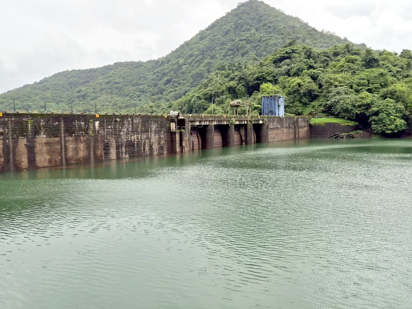 Heavy rainfall in Ghats brings major relief to Anjunem Dam