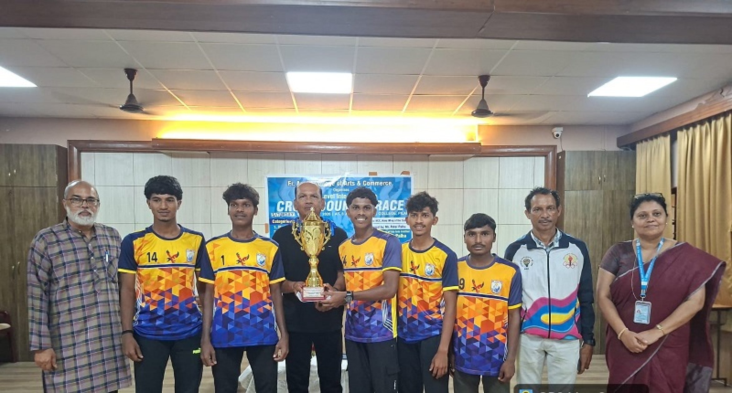 Fr. Agnel College Pilar host inter-collegiate cross-country race