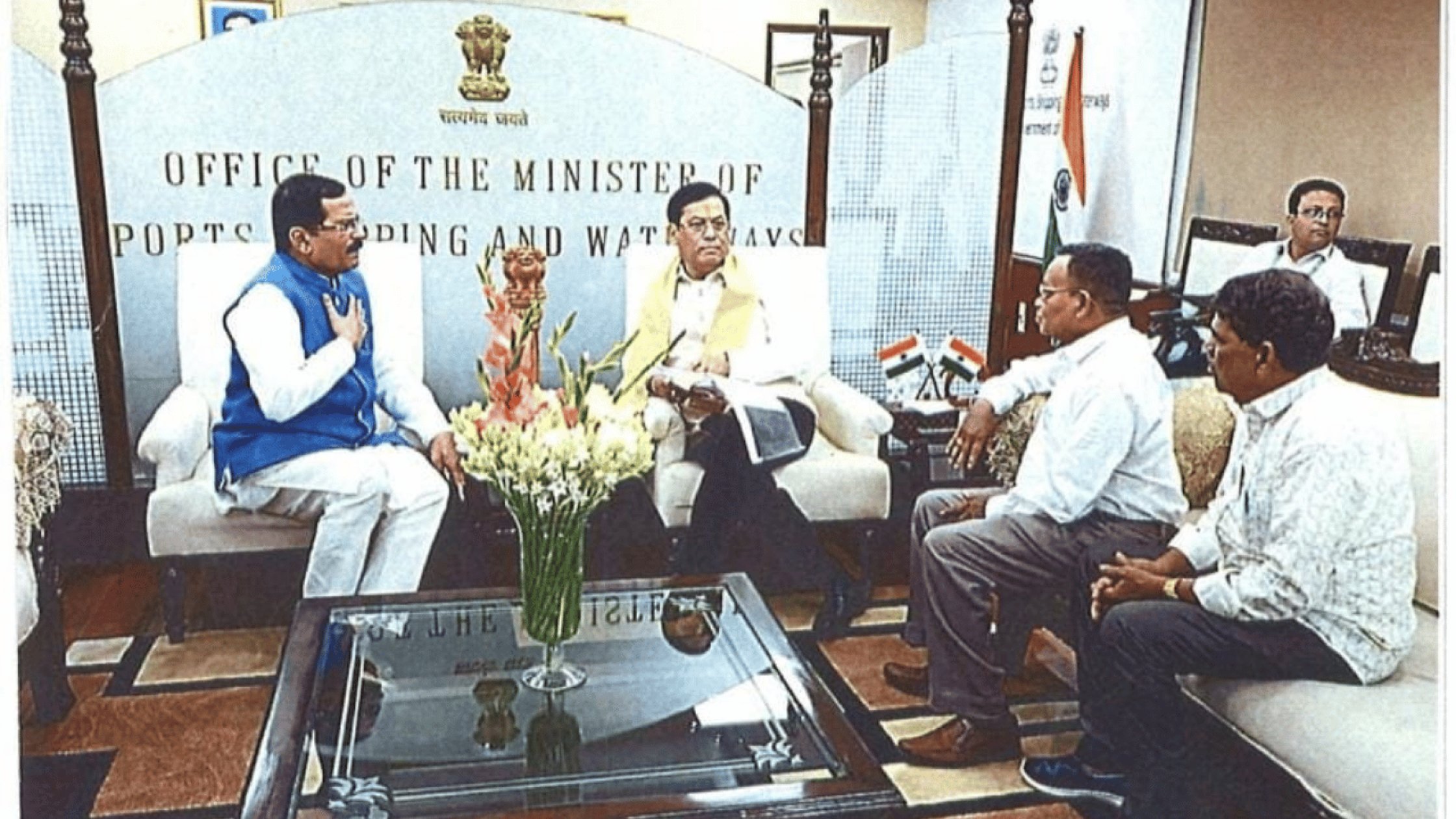 MPT pensioners seek Union Minister Sarbananda S...