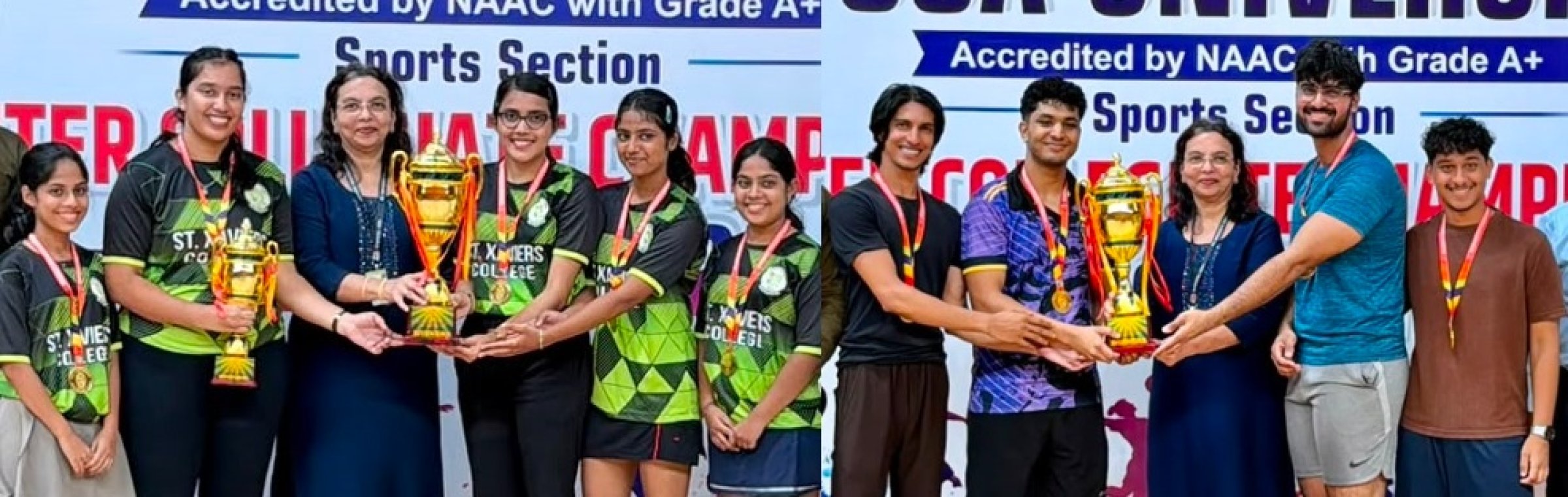 Goa University C'ships: GMC, St Xavier’s win TT titles