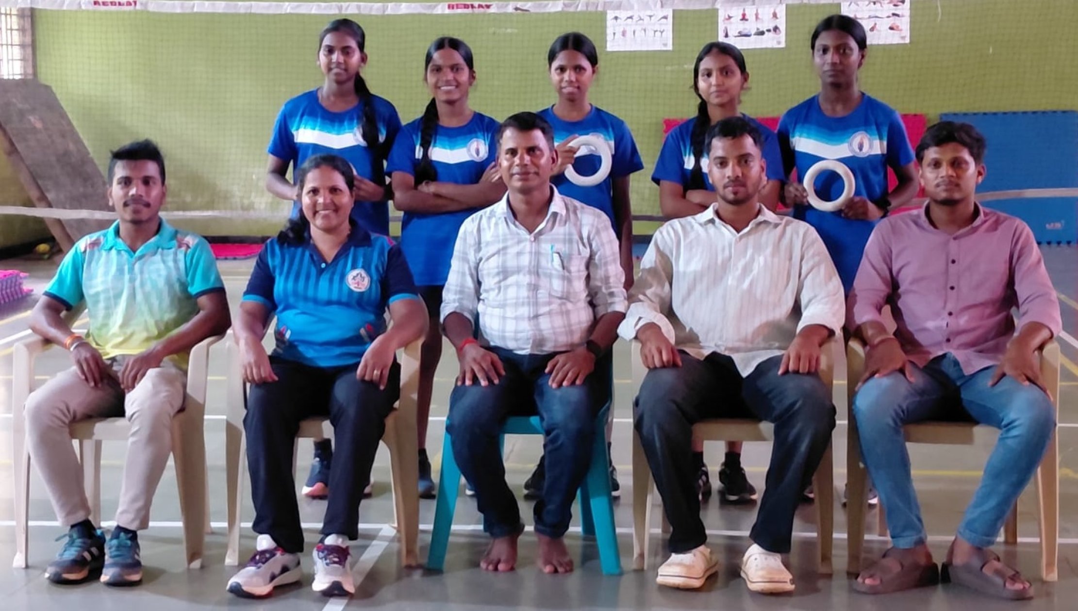 Shree Balram Residential HS sweep Canacona tennikoit titles