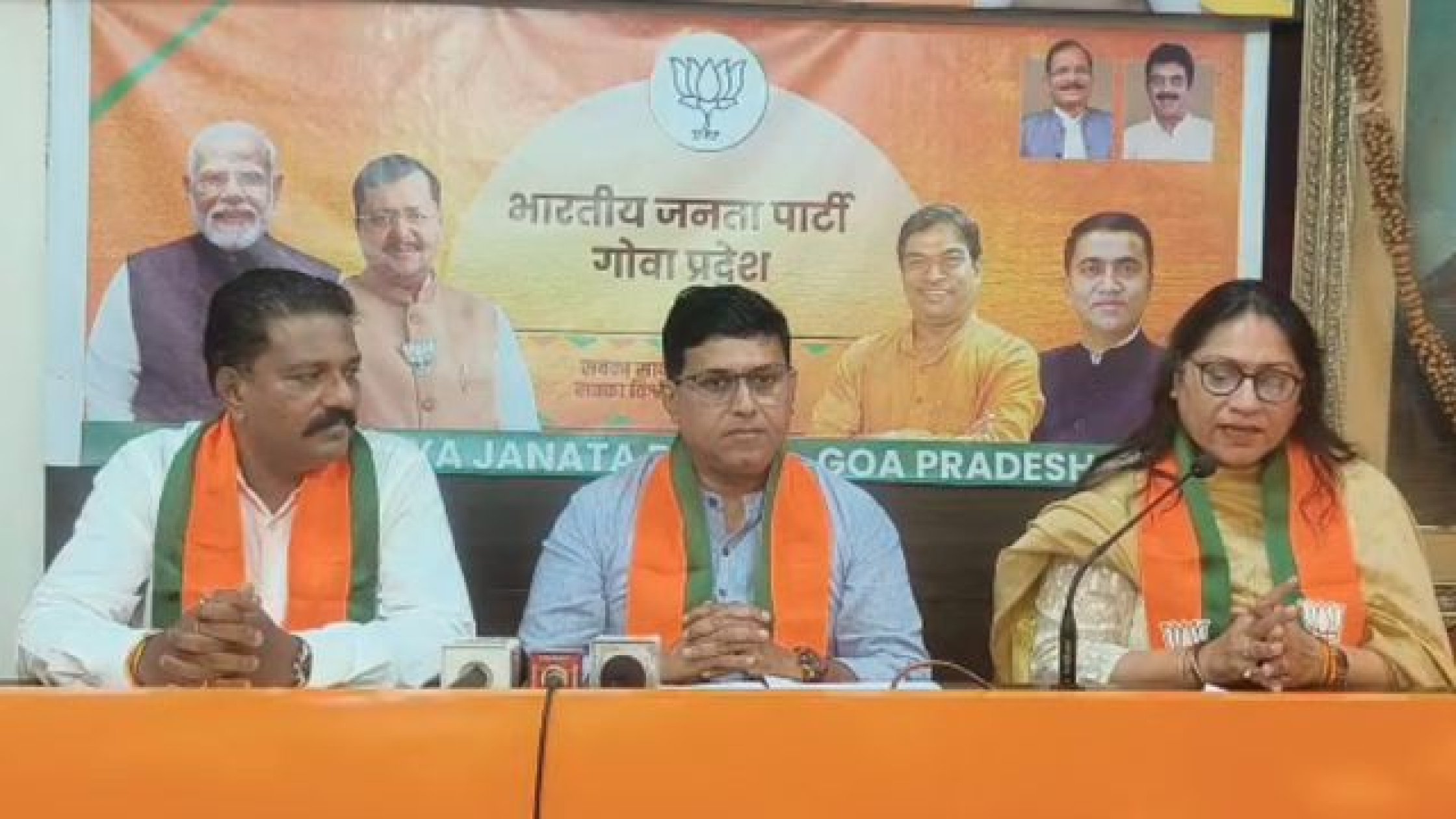 Goa BJP hits out at Congress over Vande Mataram row, demands apology