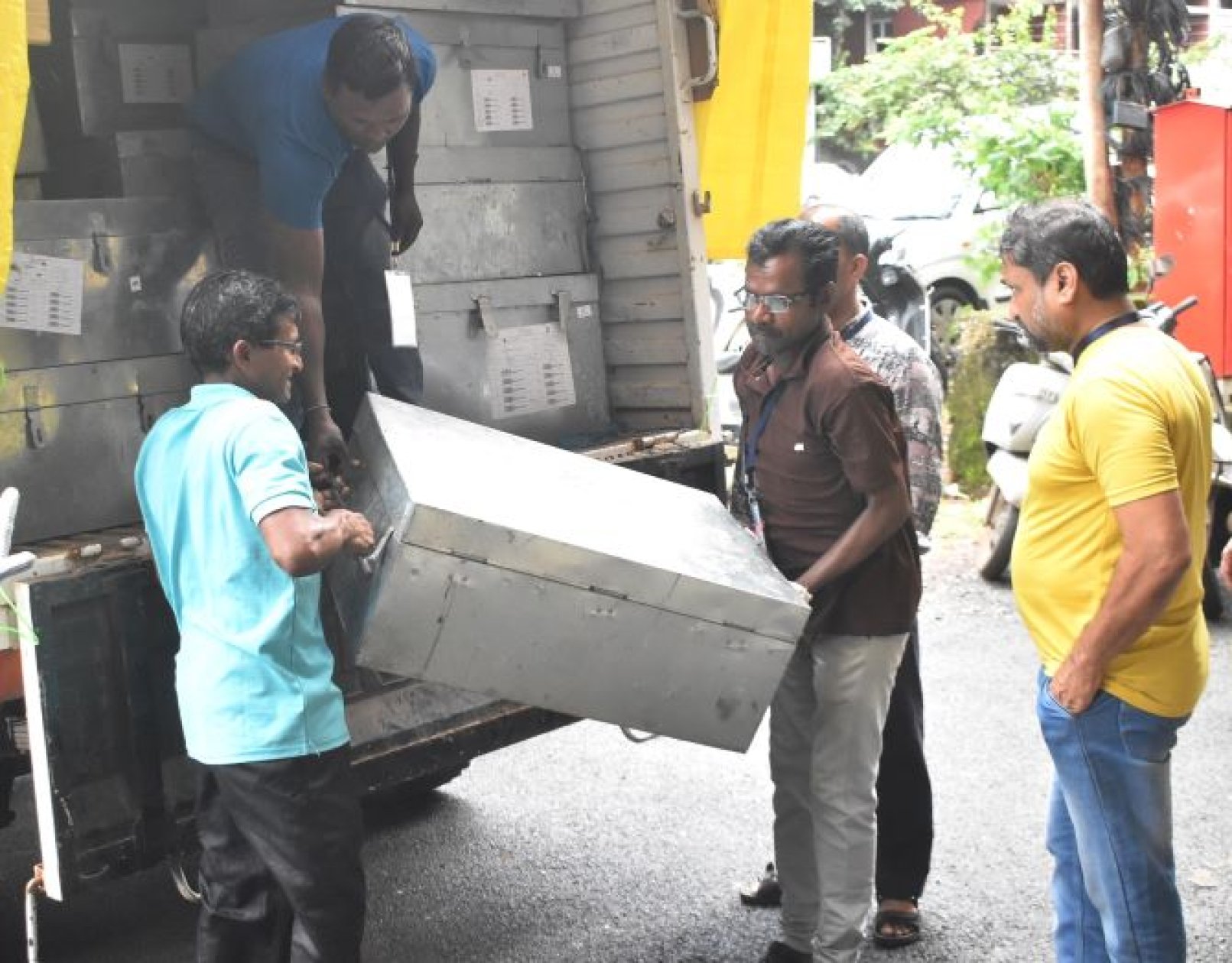 90 EVMs checked at Old South Goa Collectorate