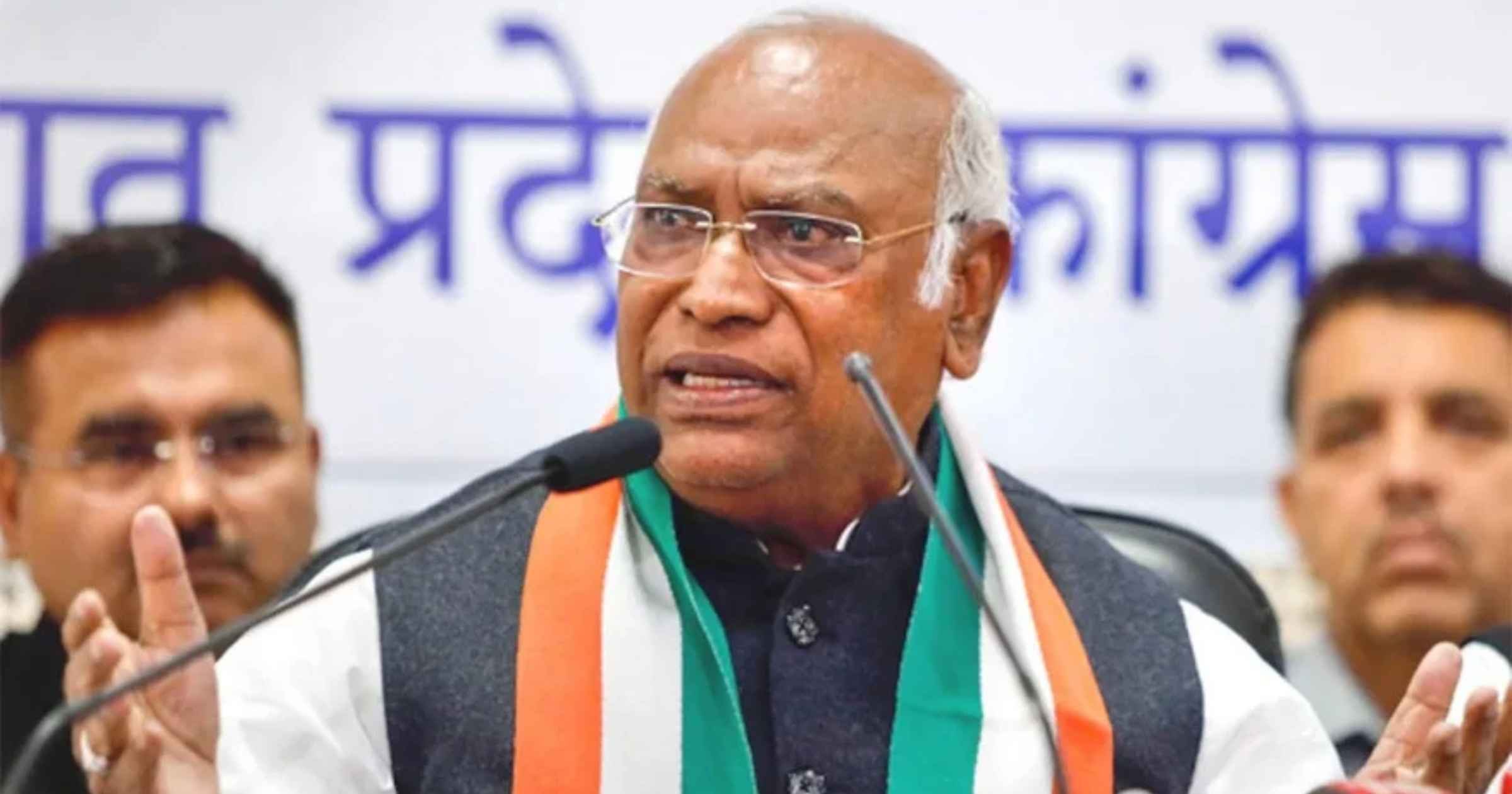 108 Cong booth agents resign as Kharge arrives in Goa