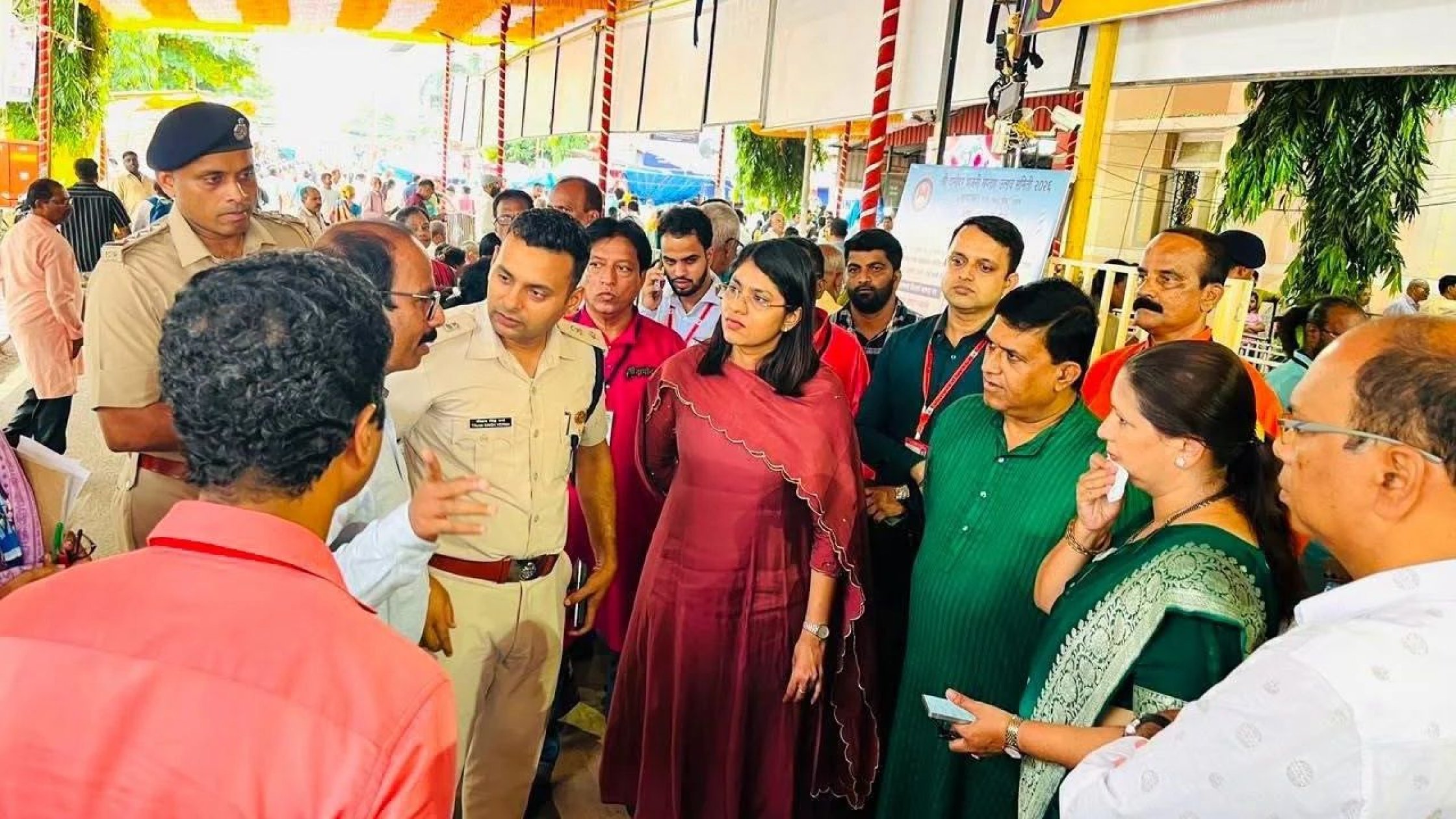 South Goa collector inspects Vasco Saptah arrangements