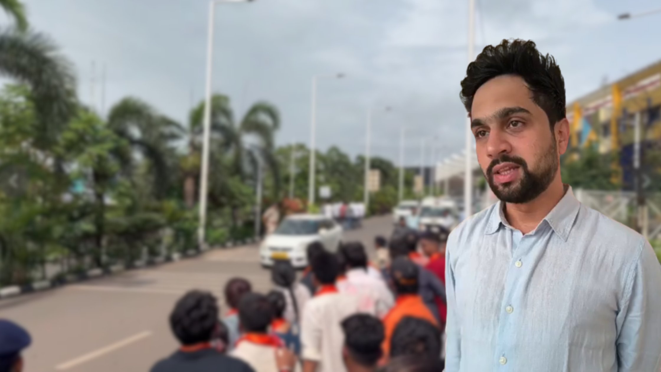 ‘Baseless, frustrated’: BJYM Prez hits back at Congress over Dabolim protest