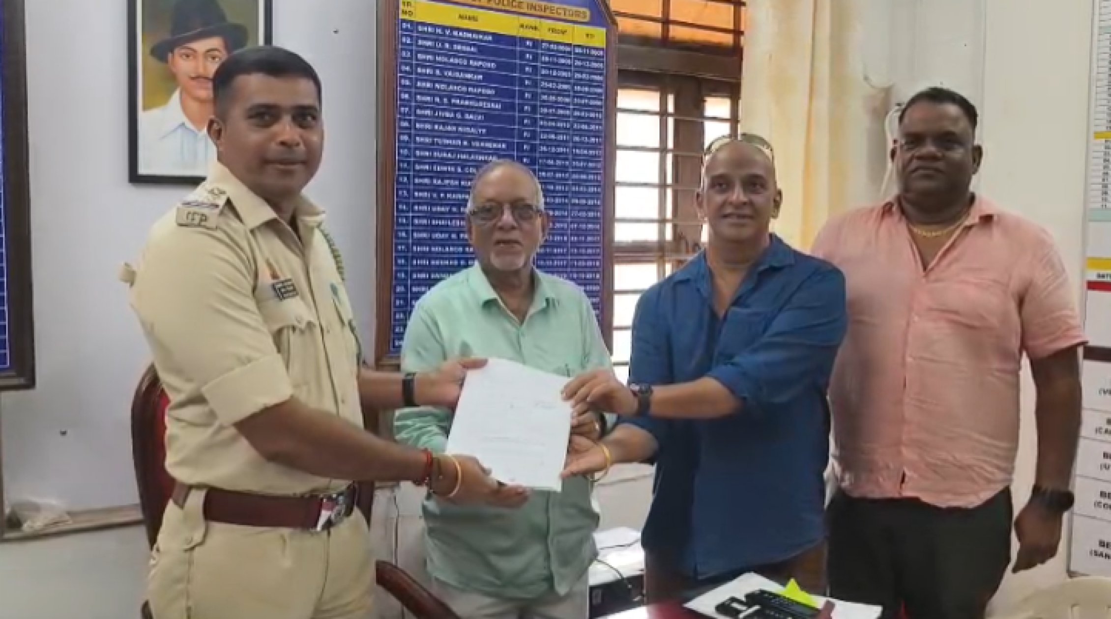 Cansaulim Panchayat raises concern over staff shortage at Verna Police Station