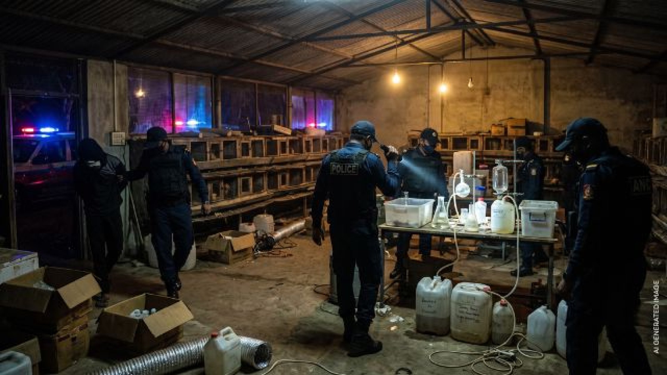 Poultry farm near Goa border used as alleged MDMA manufacturing unit