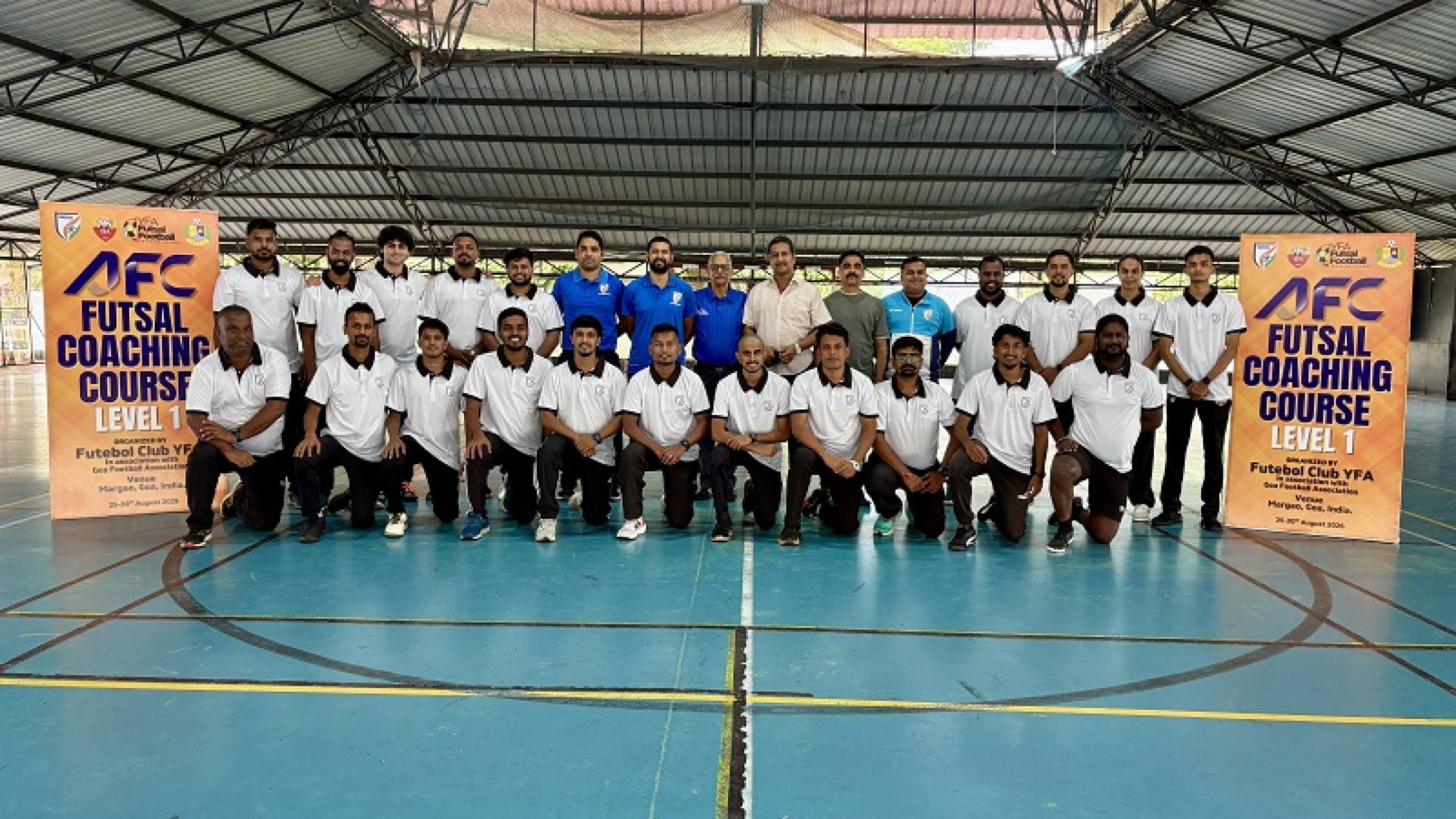 AFC Futsal Level 1 coaching course begins in Goa