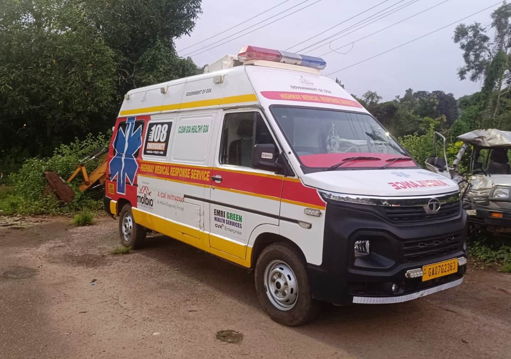 108 ambulance back in Cuncolim after outcry