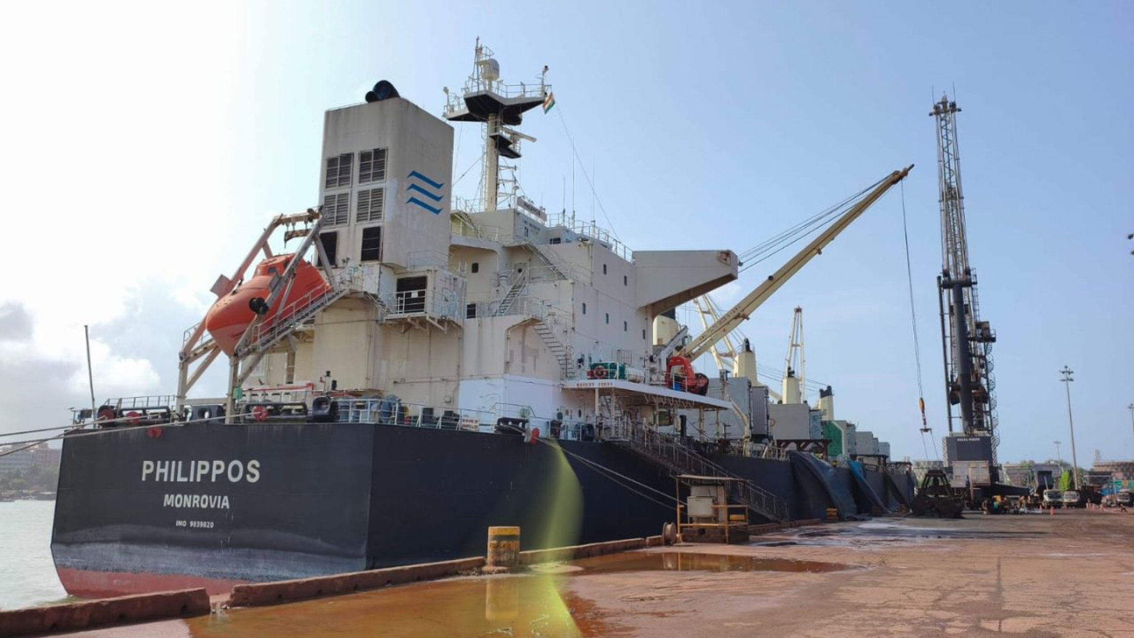 Mormugao Port clocks record loading for first Goa-to-US Non-Alloy Pig Iron export