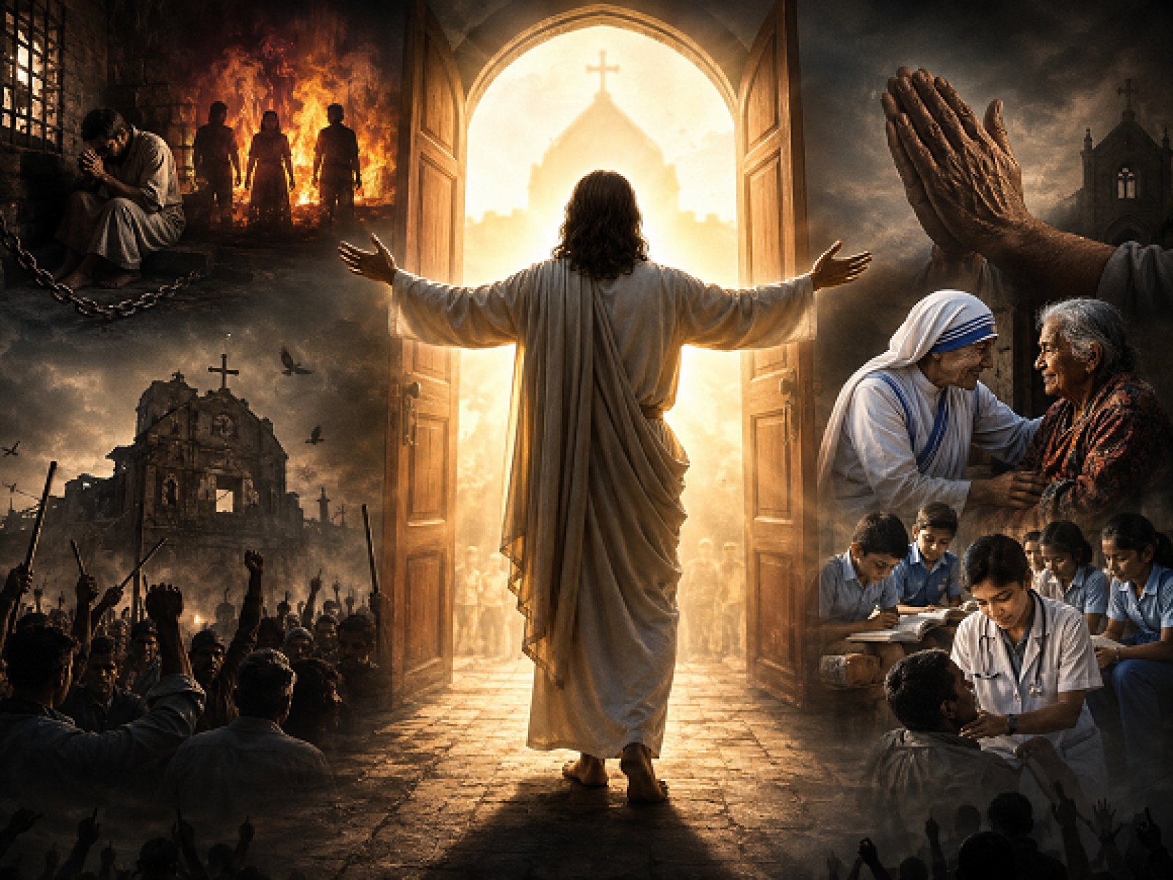 The God they cannot contain..!