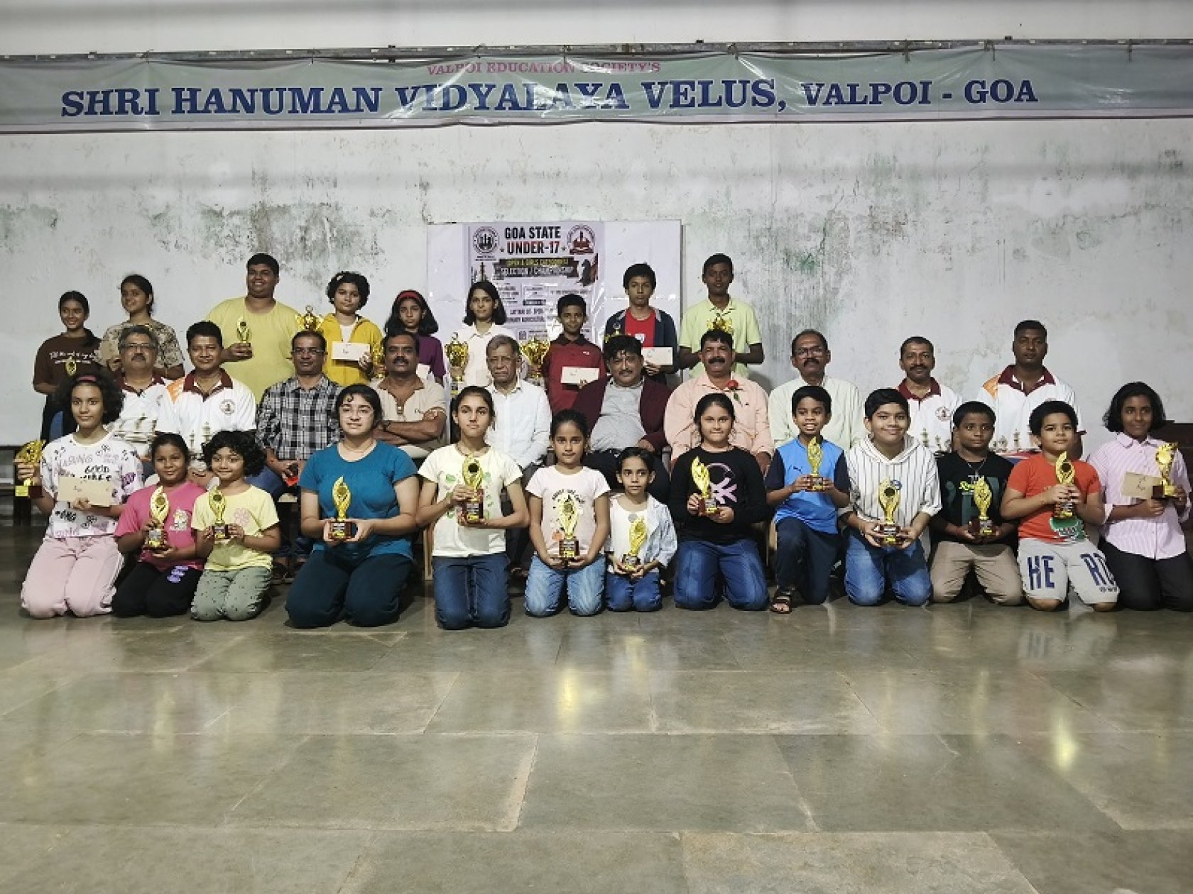 Joshua, Vaishnavi crowned Goa U-17 chess champions