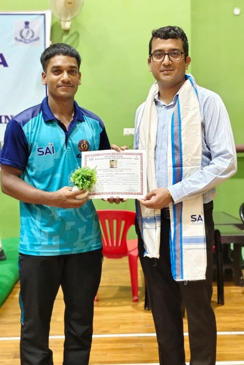 Goa’s Gautam Wadkar completes NIS six-week Table Tennis Certification Course