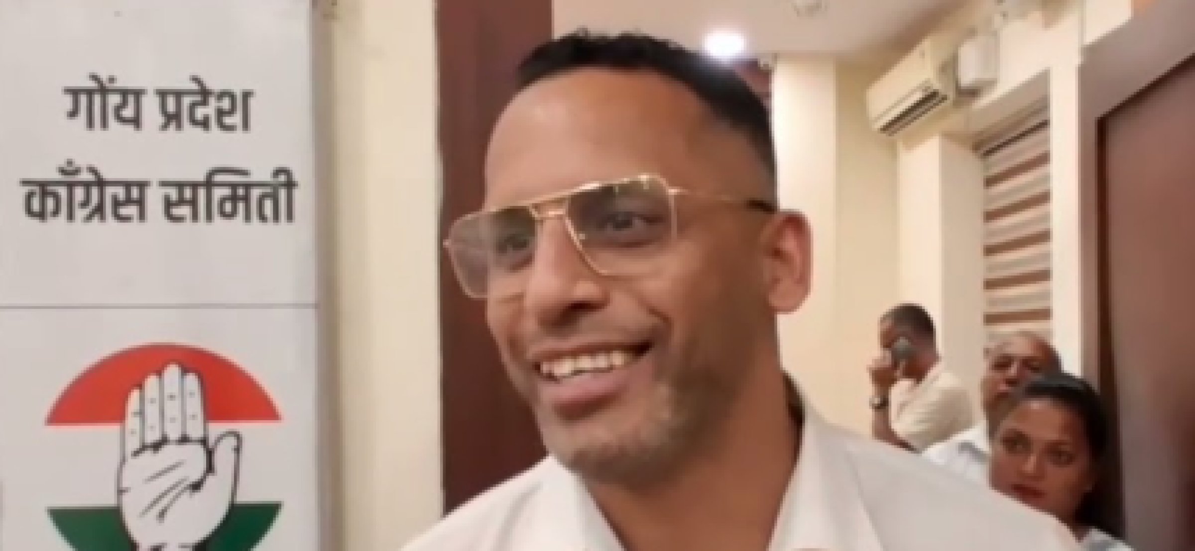 Warren Alemao announces entry into Congress, targets victory in Benaulim