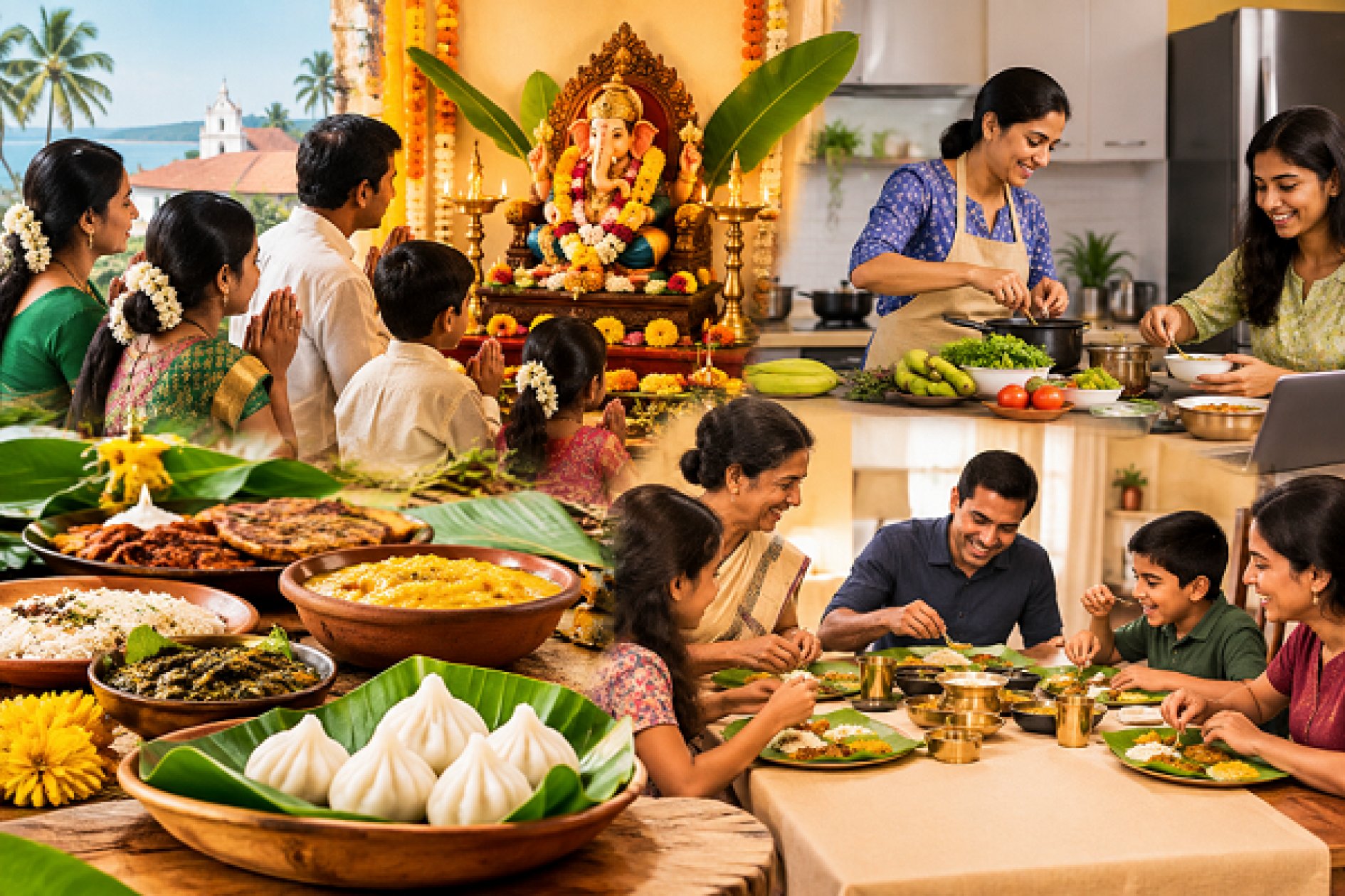 Evolving kitchen stories of Chaturthi