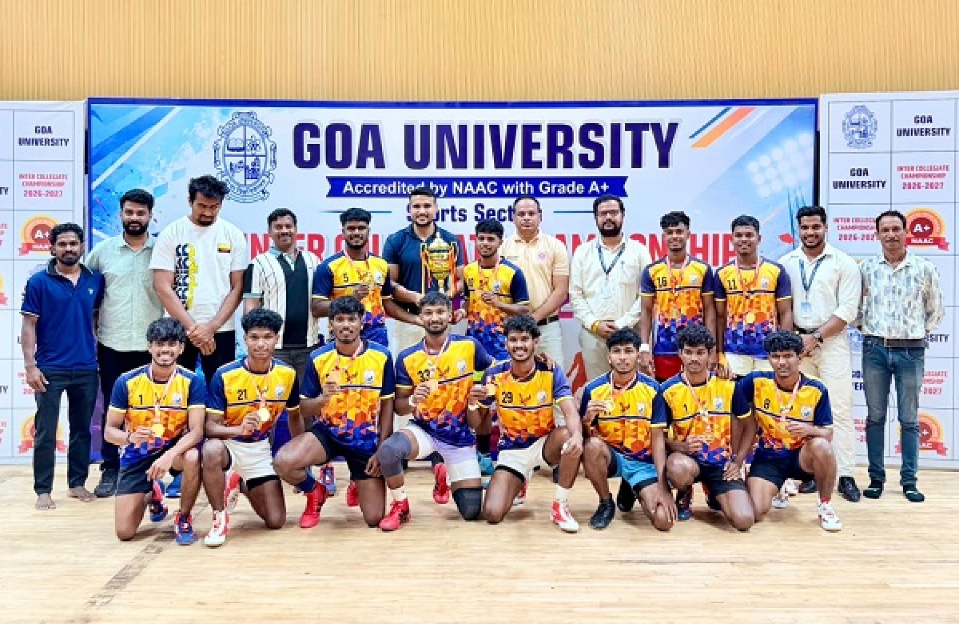 Shree Mallikarjun College, GVM College pocket kabaddi crowns
