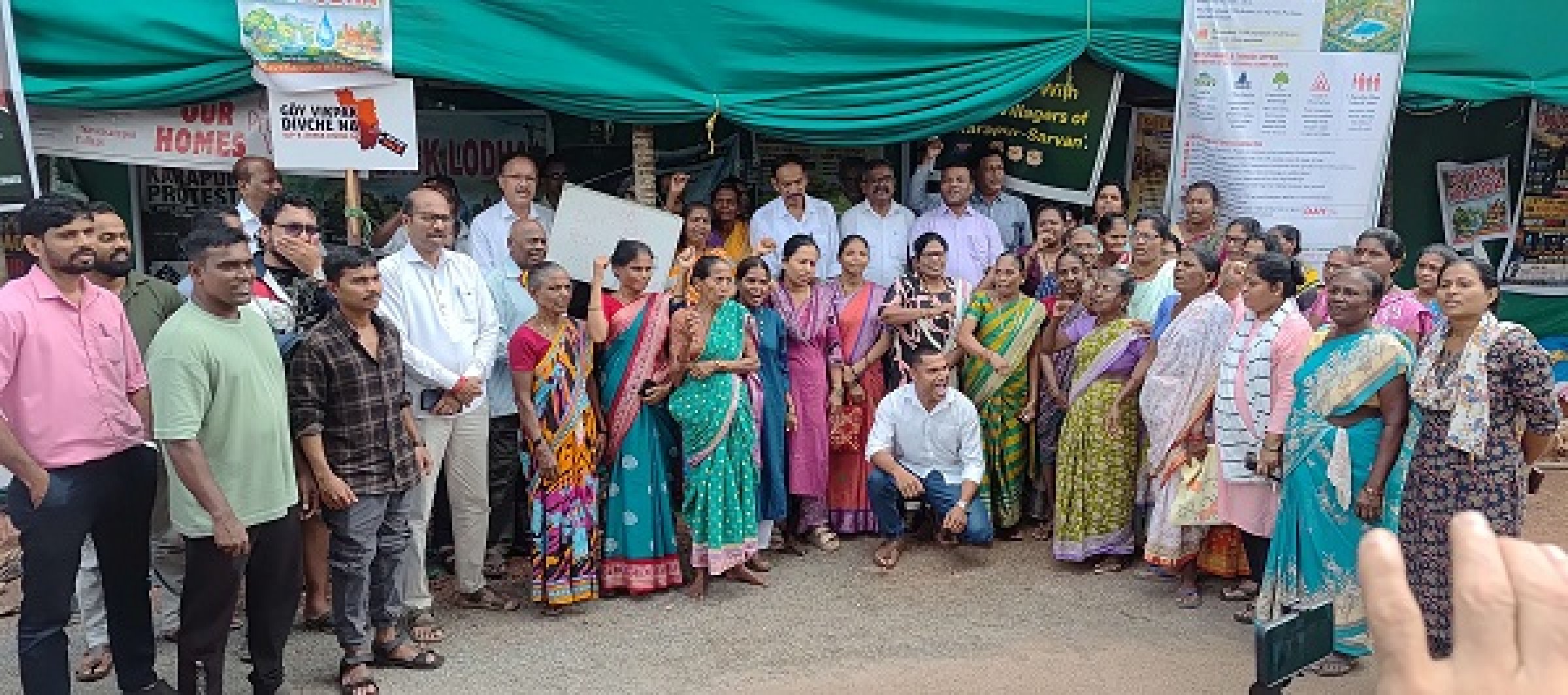 Residents end 161-day protest against mega Karapur project