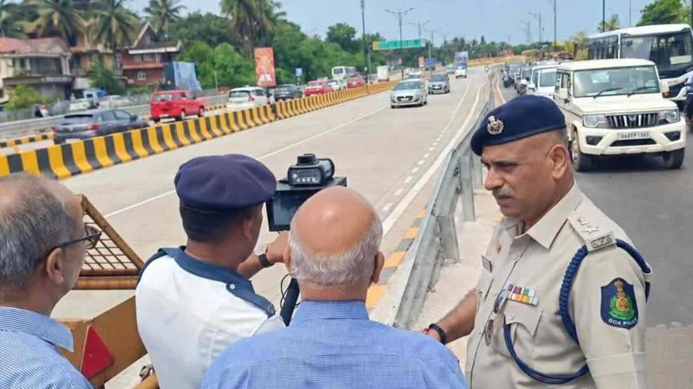 Corridor goes into traffic-test mode