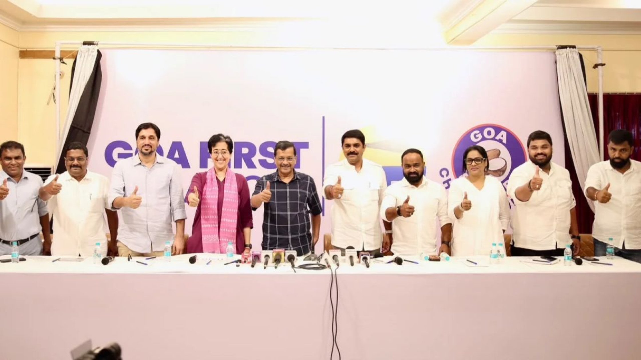 AAP, GFP unveil ‘Goa First’ alliance for assembly polls