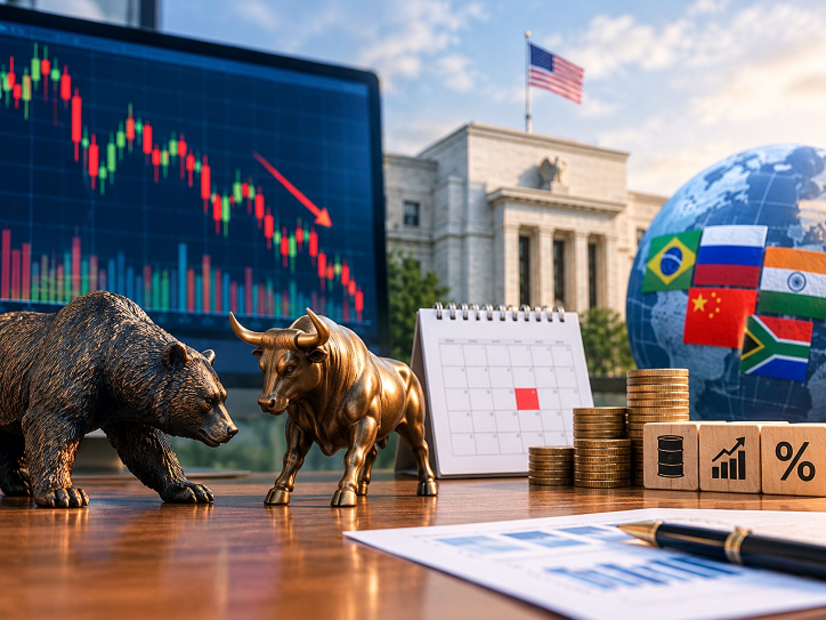 Markets watch inflation, Fed decision and advance tax triggers this week