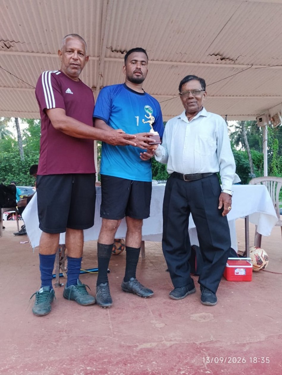 Curtorim Gymkhana down Navelim Villagers Union