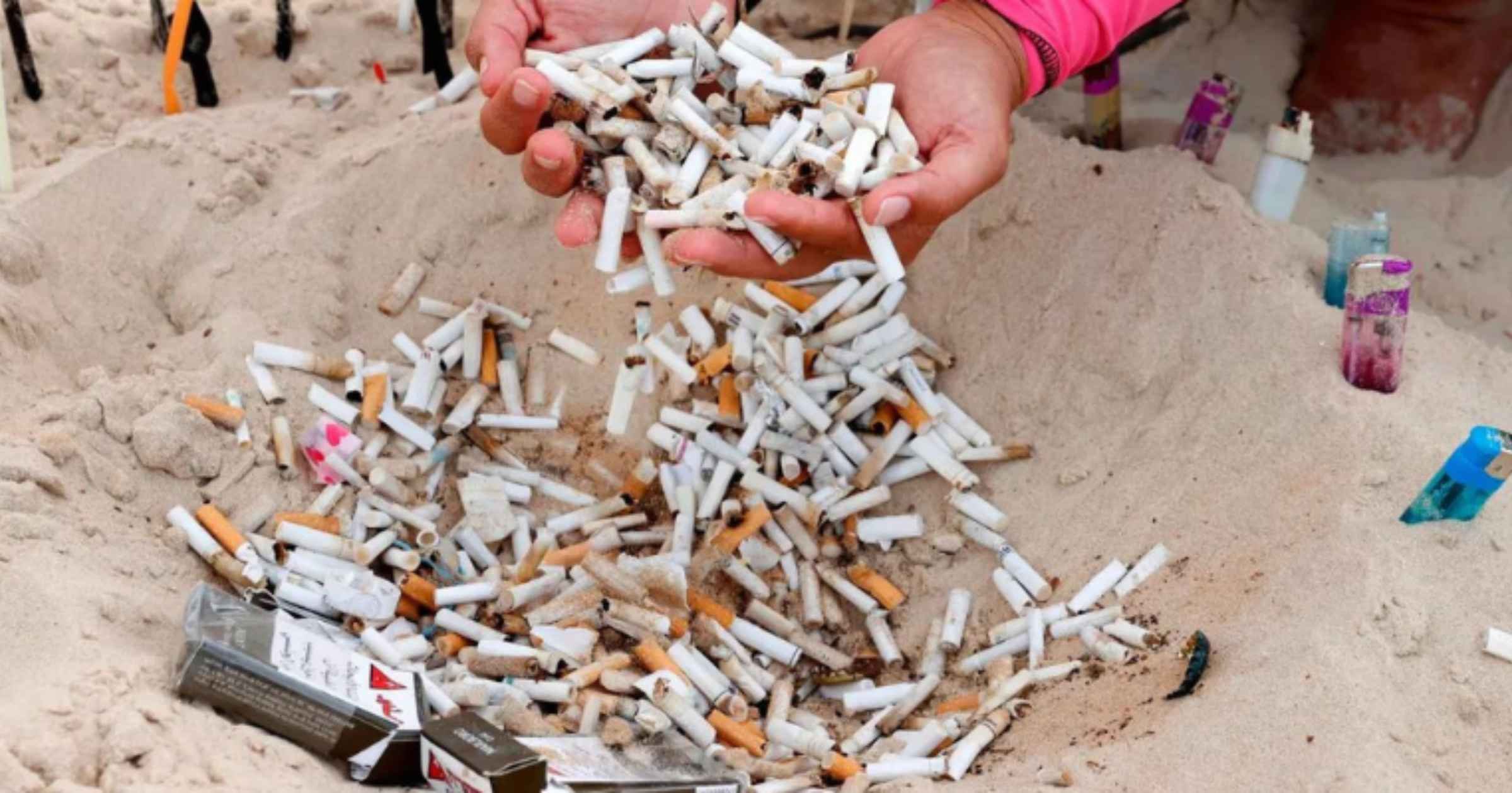 Goa’s beaches choke on cigarette-butt waste