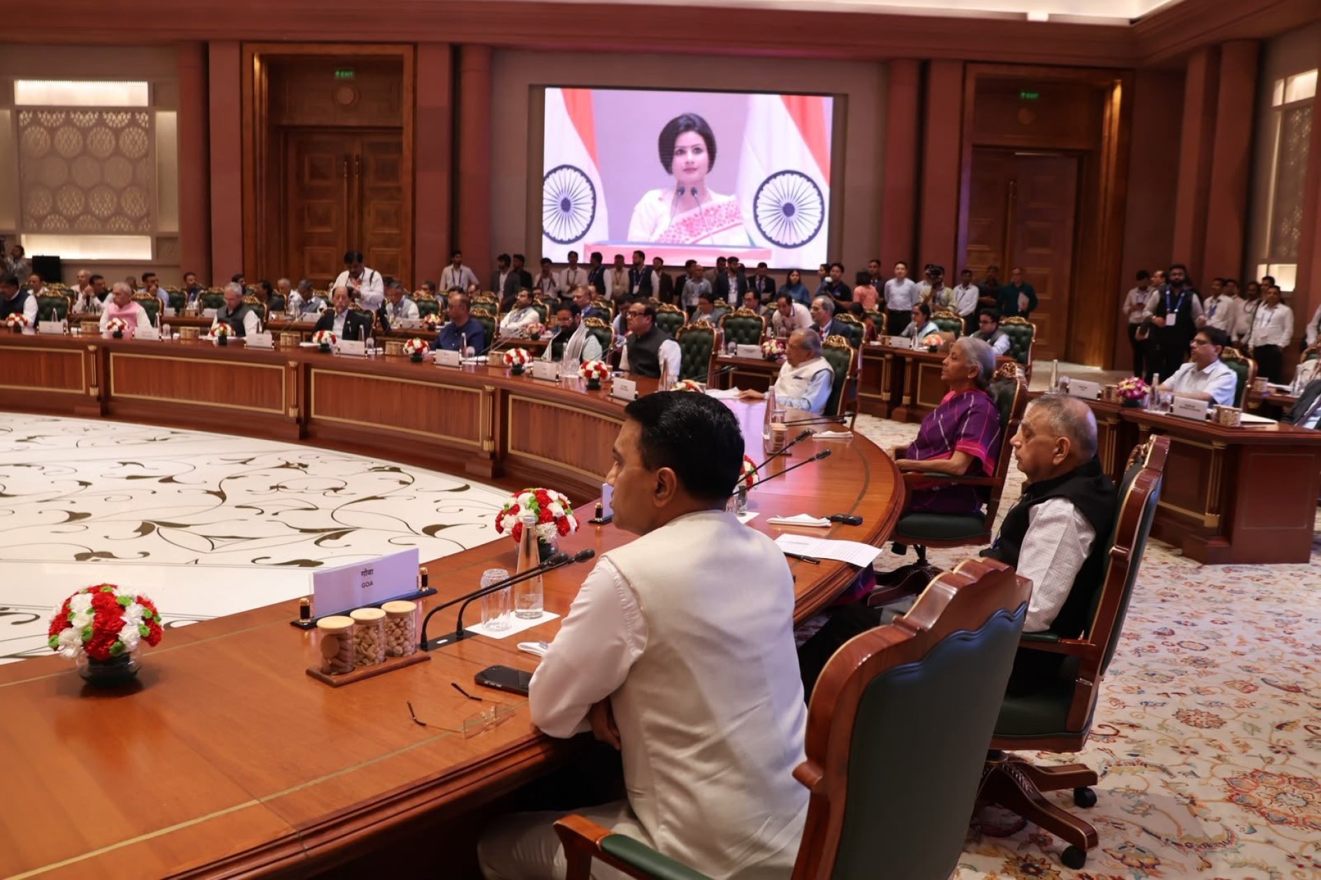 CM Sawant attends Viksit Bharat financing conference in Delhi