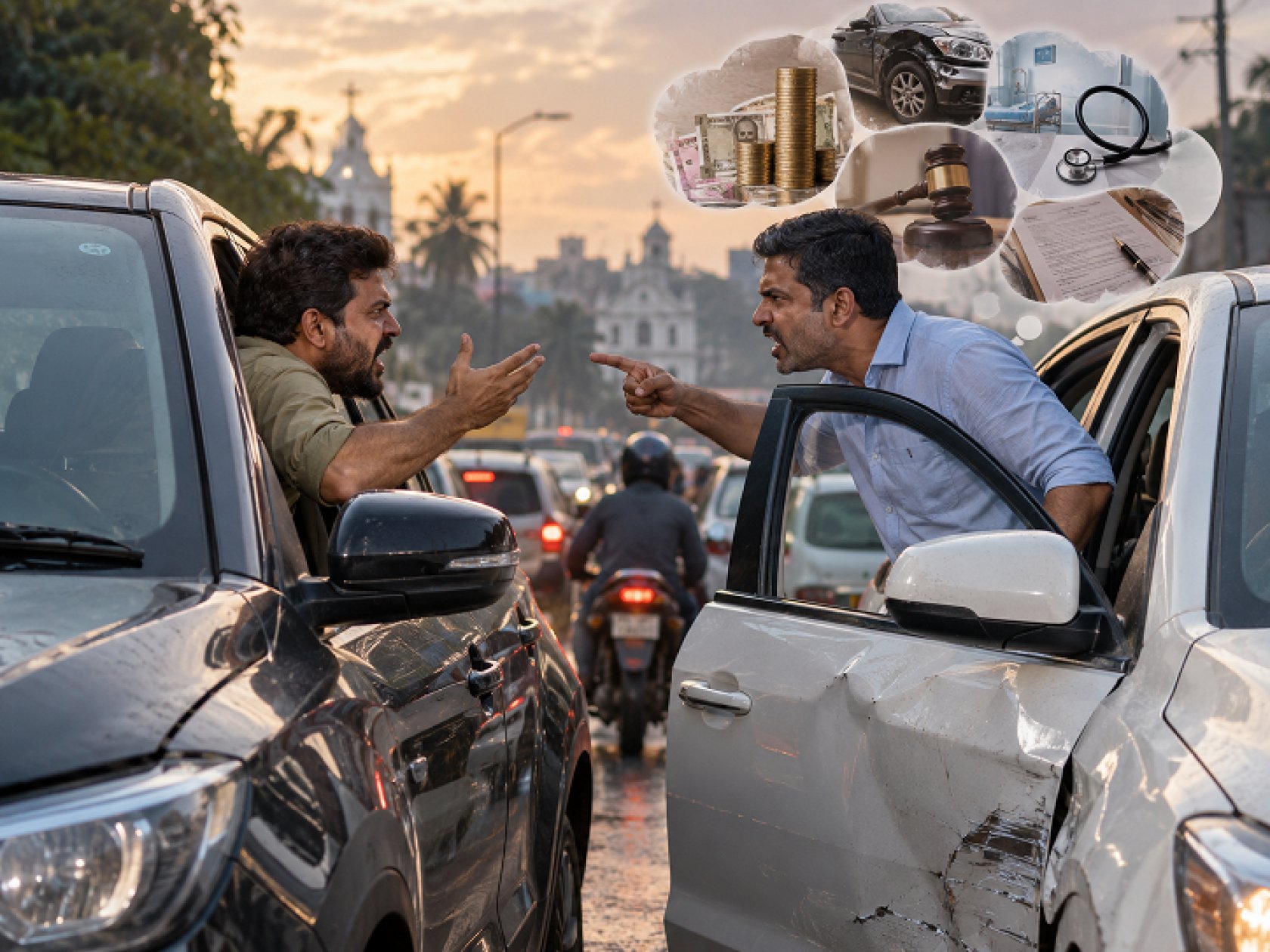 Road rage: When anger comes with a price tag