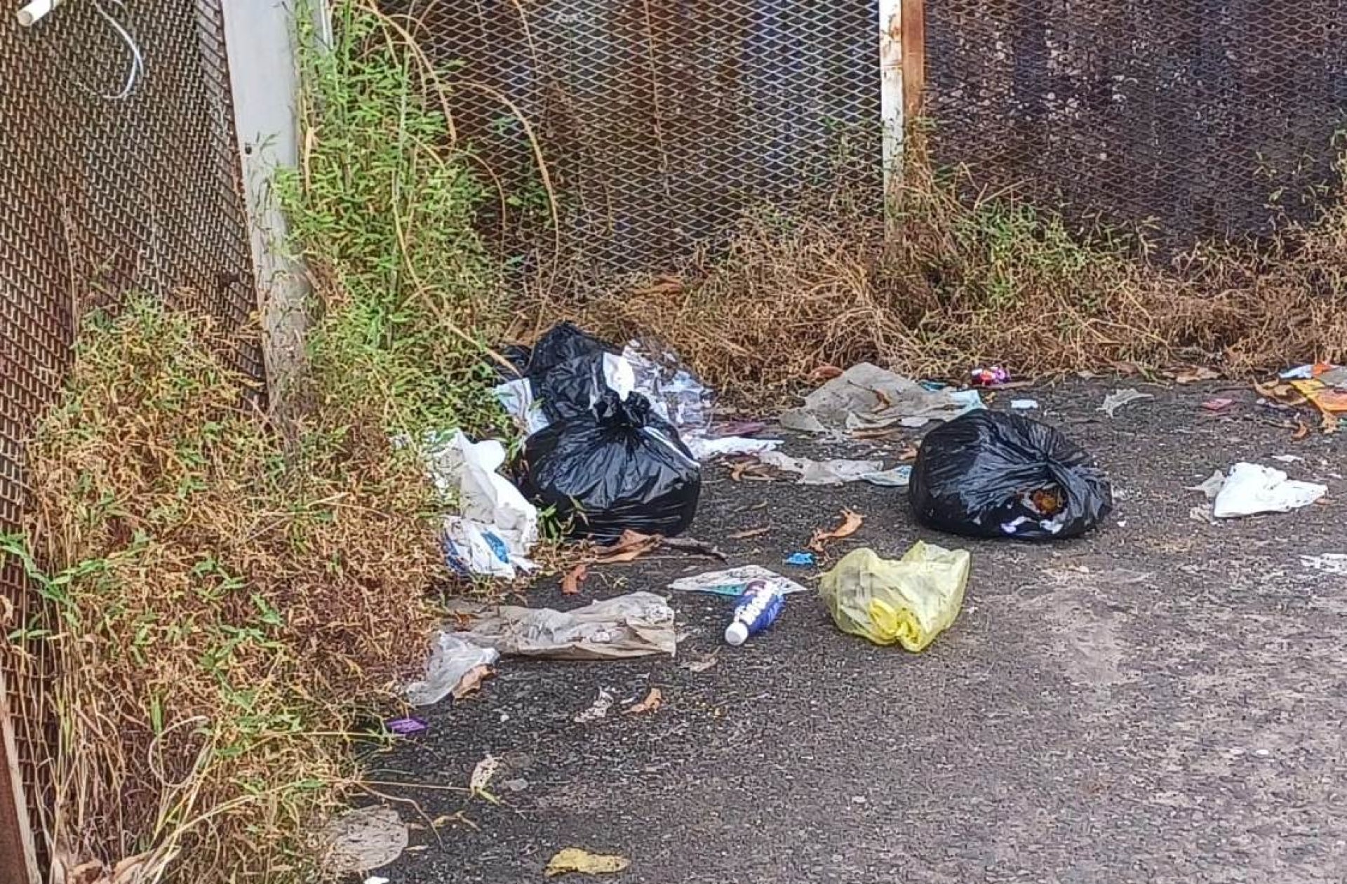 Margao-Pedda footbridge turns into garbage dumping ground