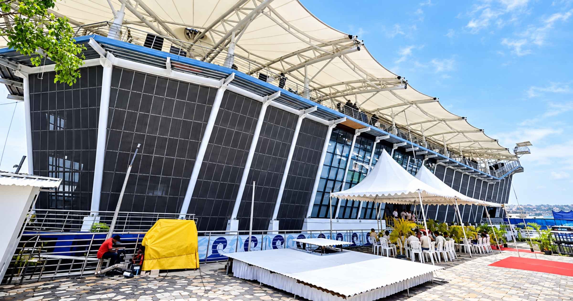 Ship-shaped CoP terminal up for 30-year private deal