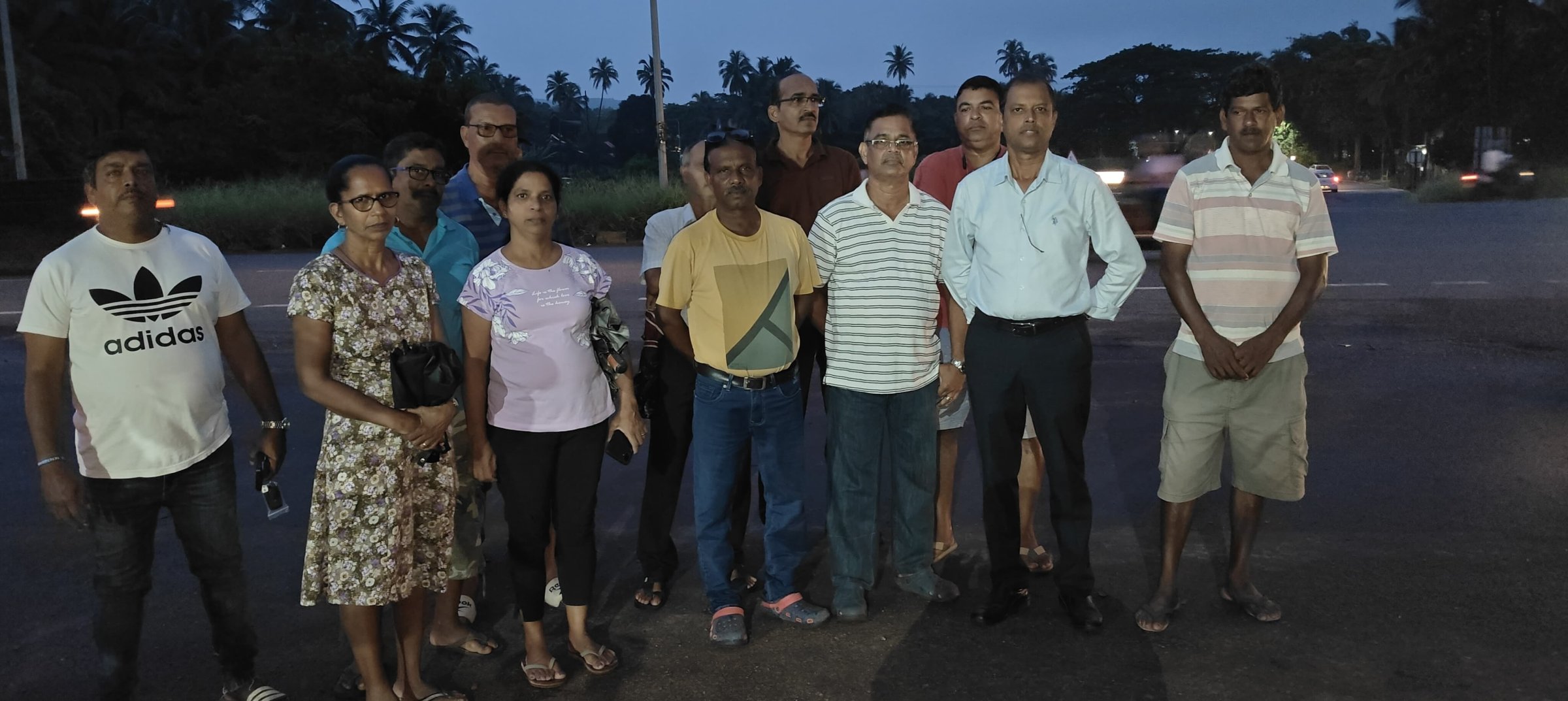 Accident sparks Nuvem protest as western bypass in dark for months