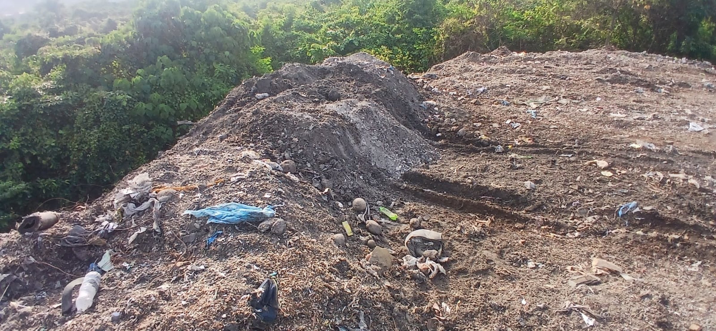 Truck allegedly found dumping hazardous waste i...