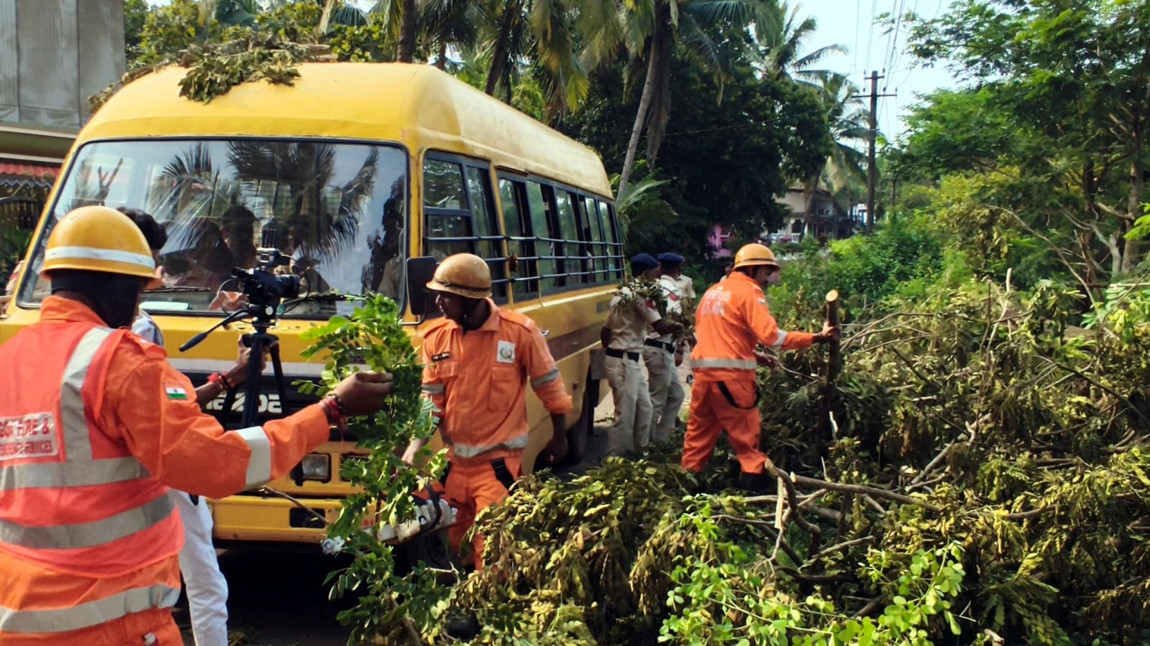 Storm emergency scenario tests Sanguem’s disaster preparedness