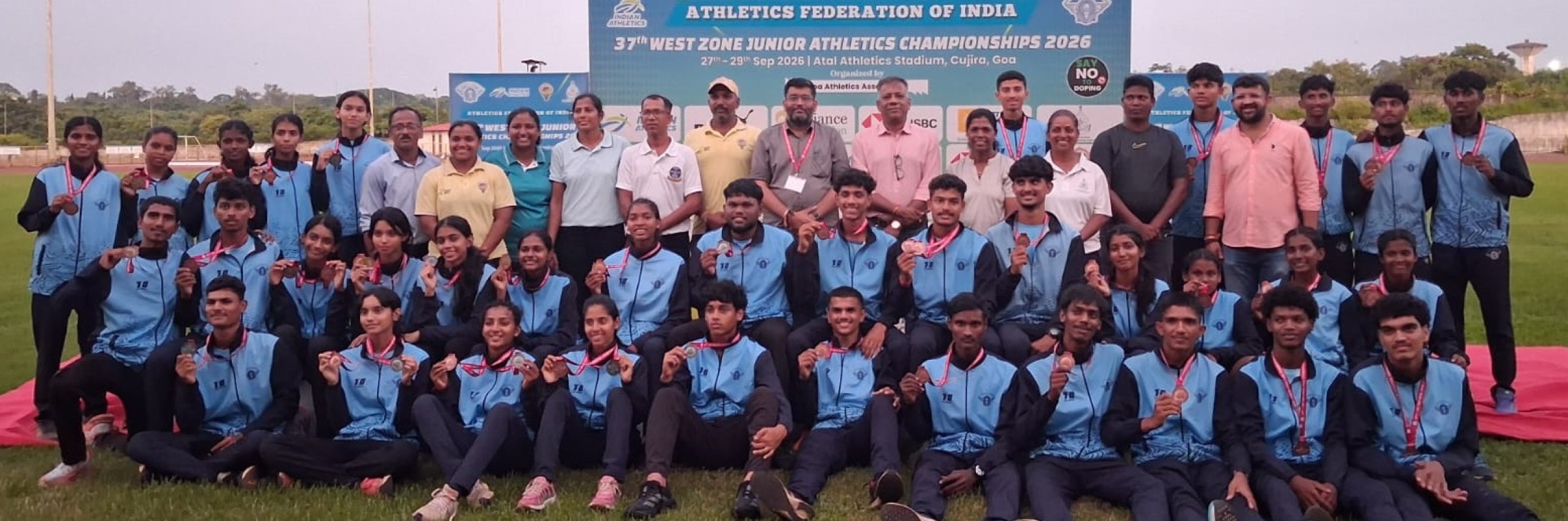 Goa finish fifth with 36 medals at West Zone Junior Athletics C'ship