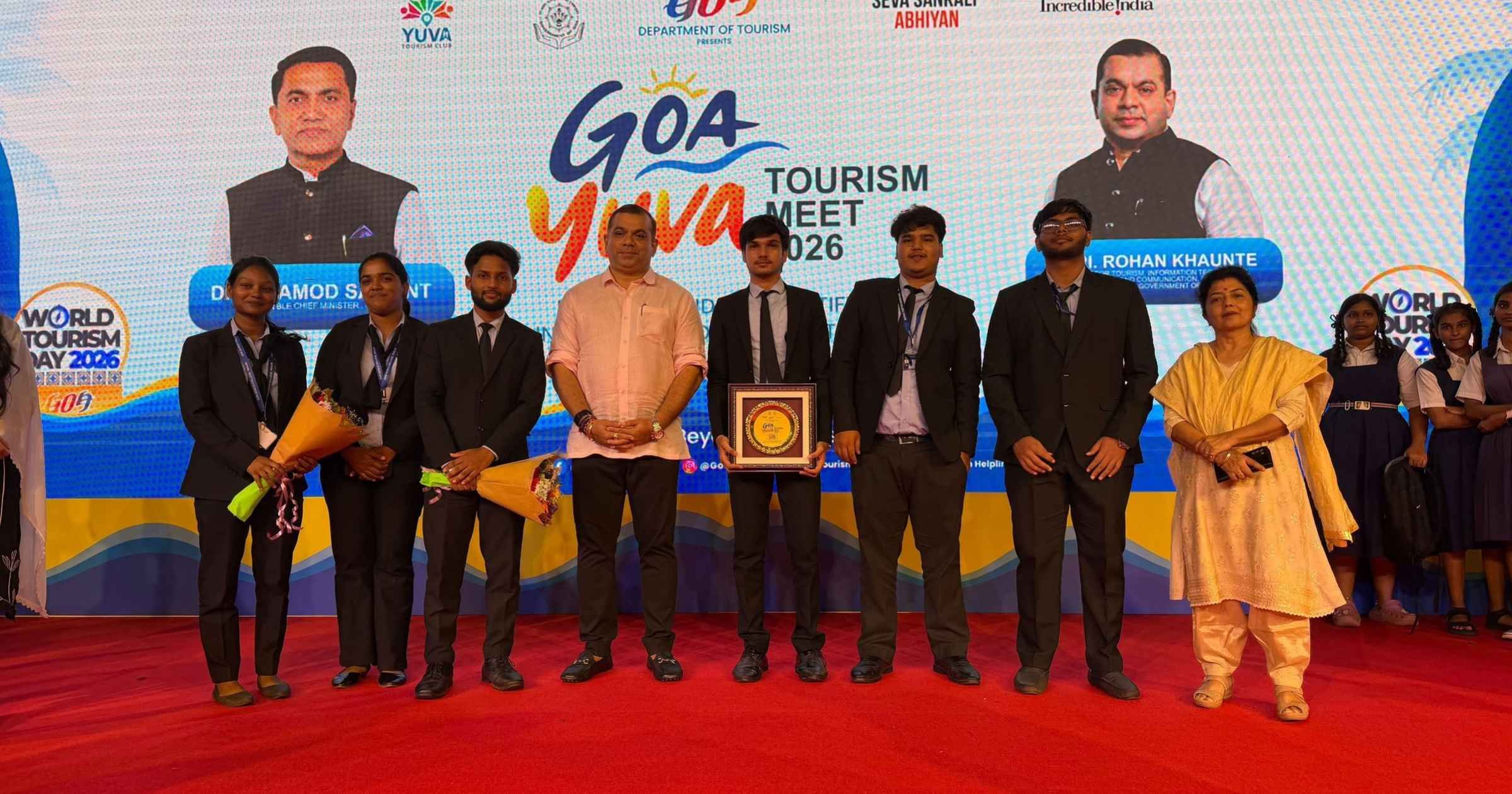 Dempo College students excel at Goa Yuva Tourism Meet