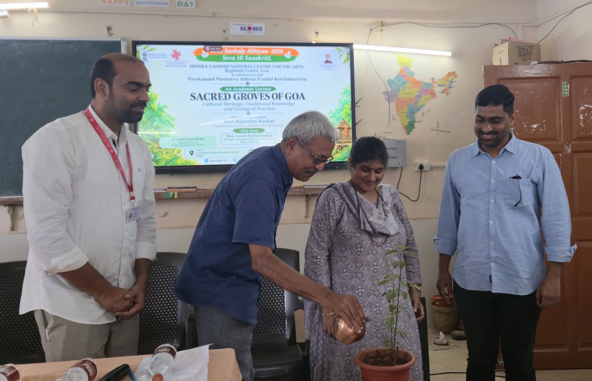 Govt HSS hosts lecture on Sattari’s sacred groves