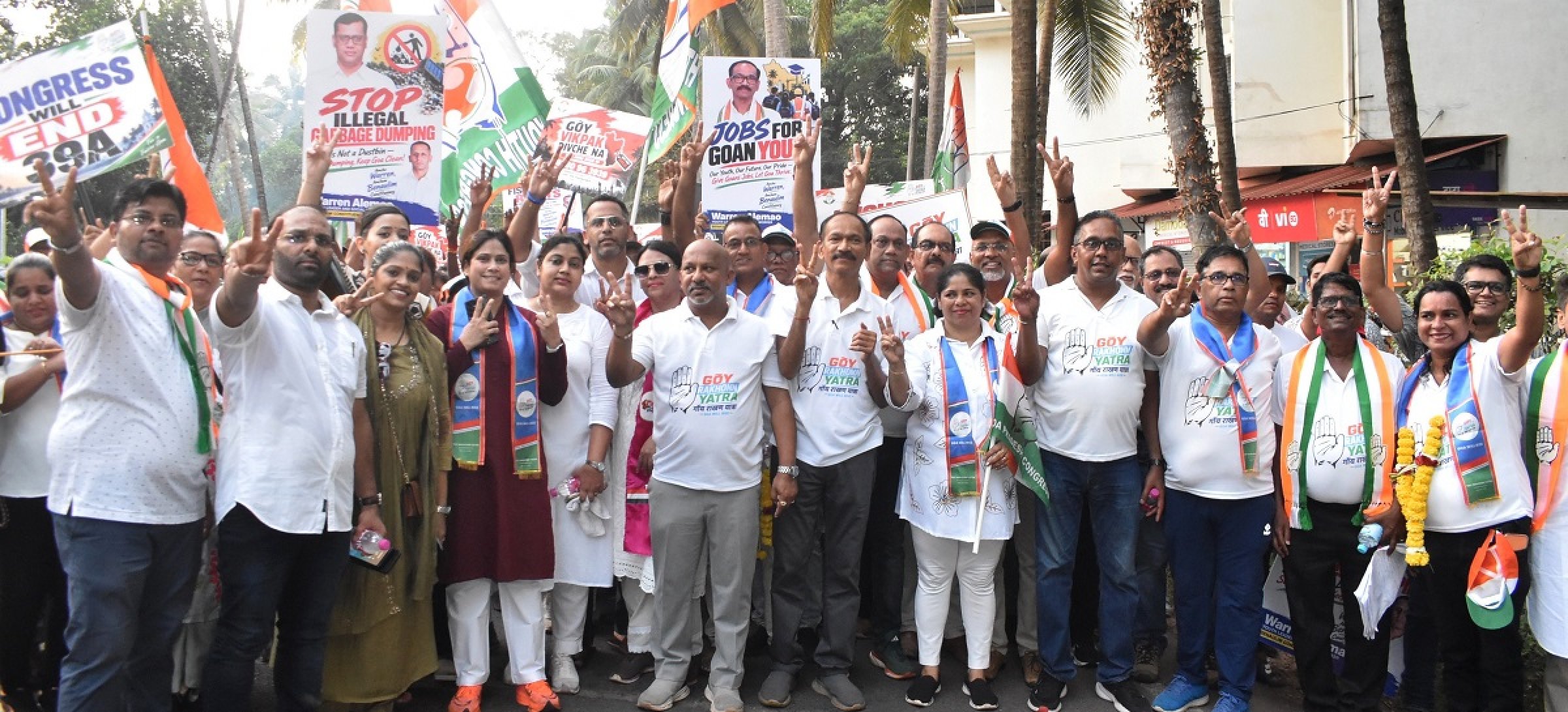 Cong turns up the heat as yatra gathers pace in Salcete