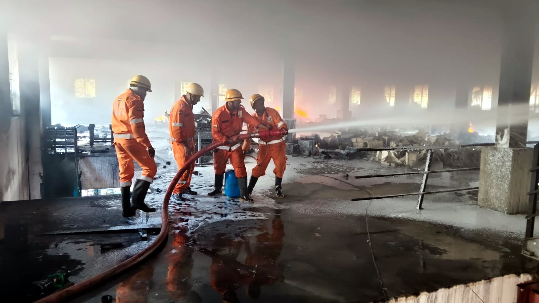 Verna warehouse, logistics facility destroyed as bee attack sparks fire