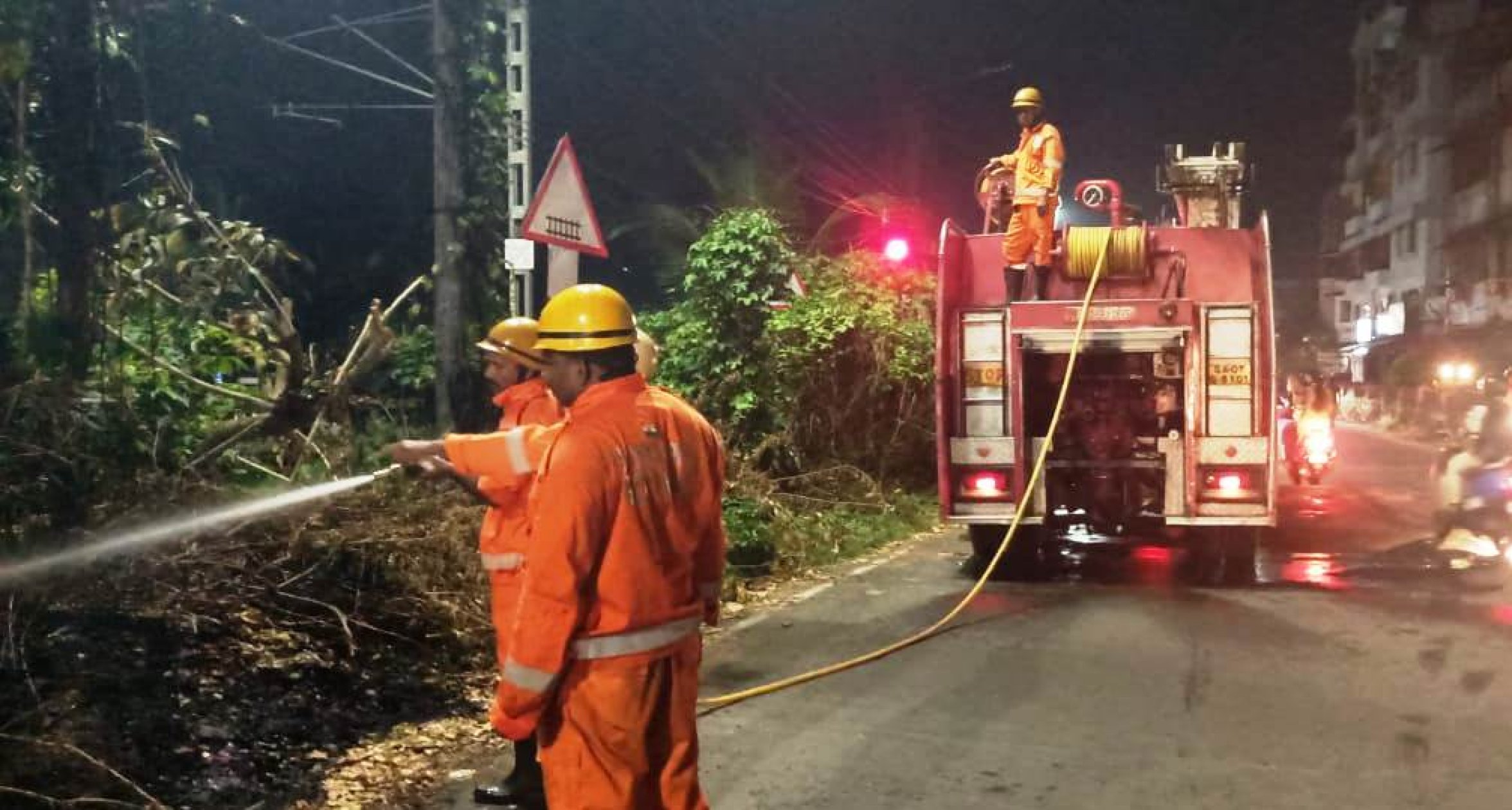 Miscreants set Comba waste dump on fire once again