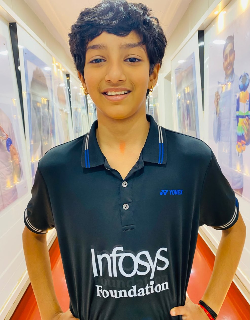 Amaira storms into U-13 badminton QF in Patna